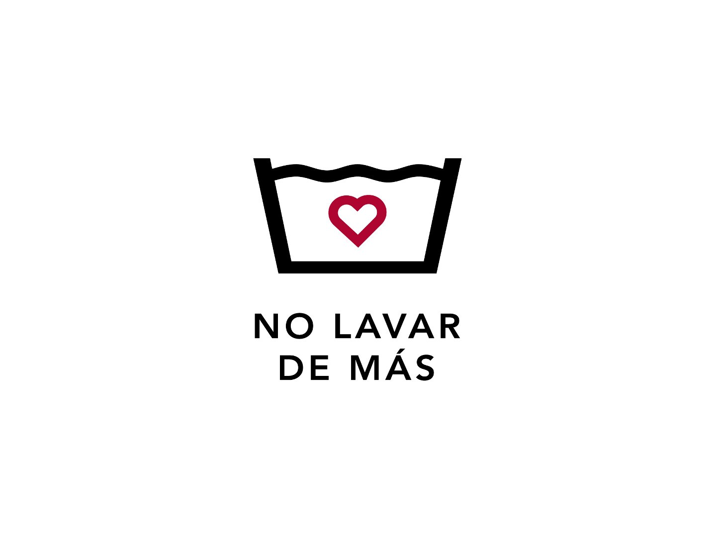 No lavar de más