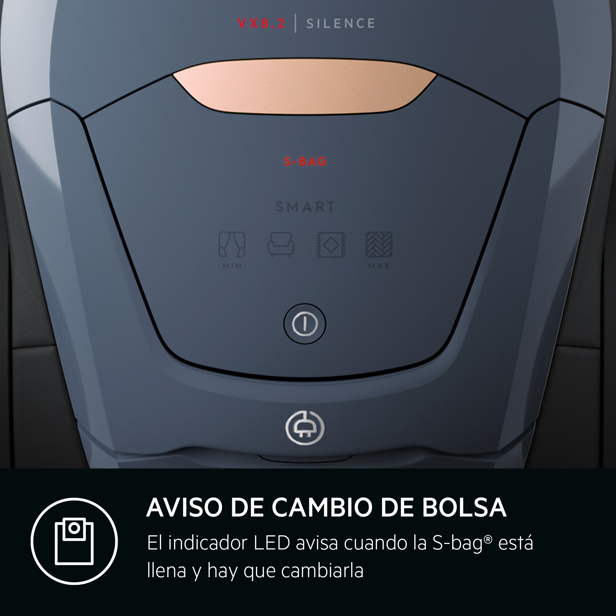 AEG - Aspiradora con bolsa - VX82-1-5DB