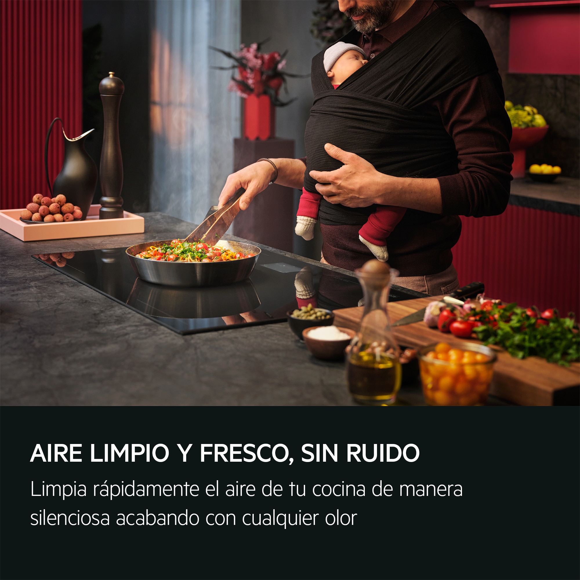 AEG - Campana de isla - DDE5960B