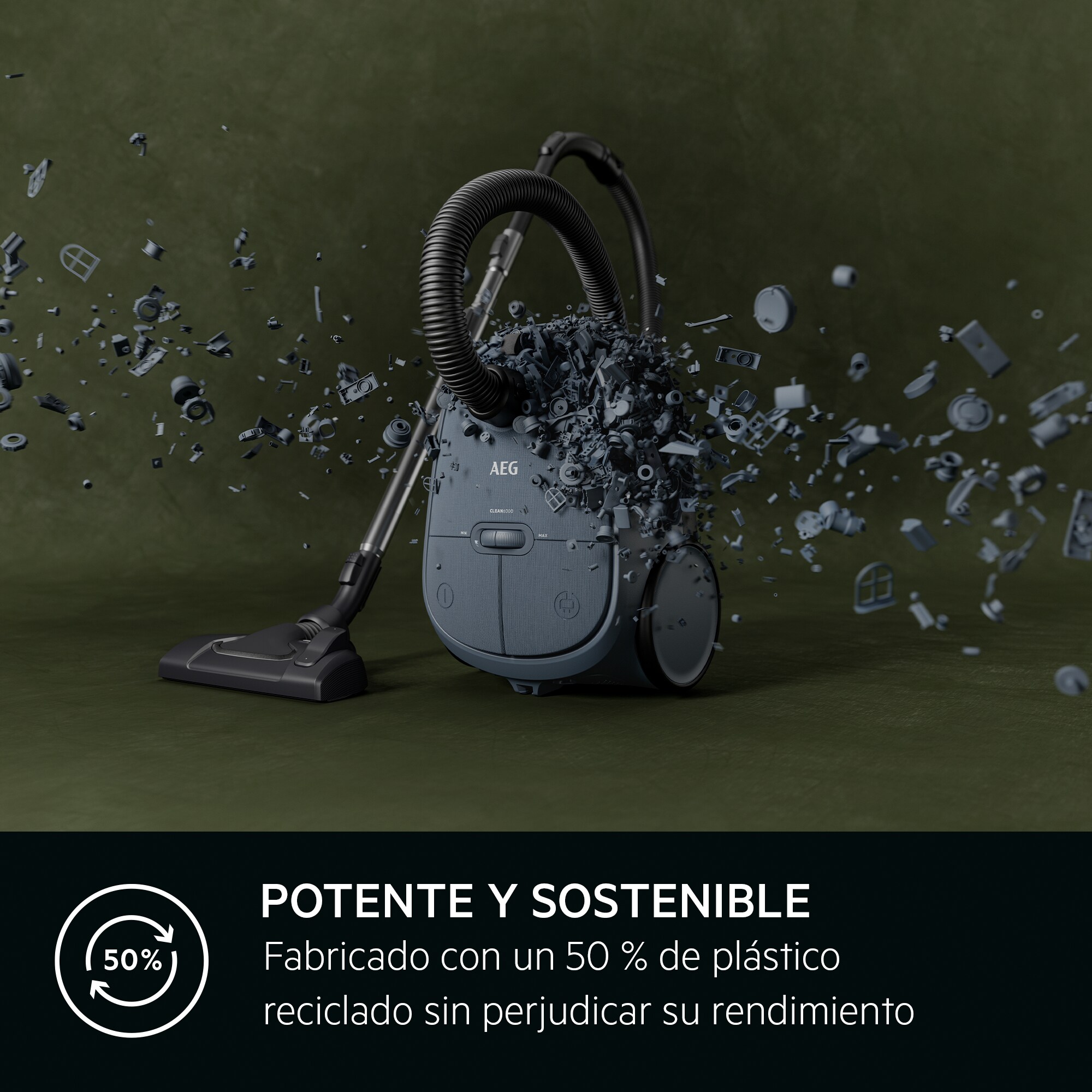 AEG - Aspiradora con bolsa - AB61C2DB