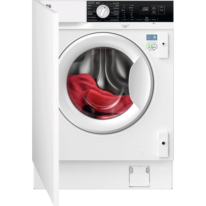 AEG – Lavadora integrable AEG 7 kg /1400 rpm Serie 6000 ProSense – LFN6G7434F.
