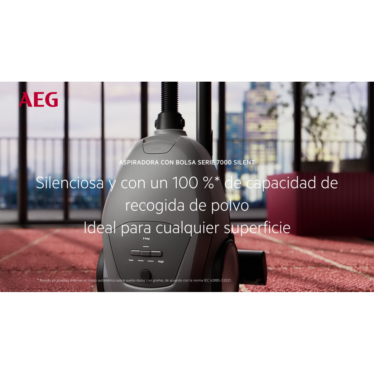 AEG - Aspiradora con bolsa - AB71U2DG