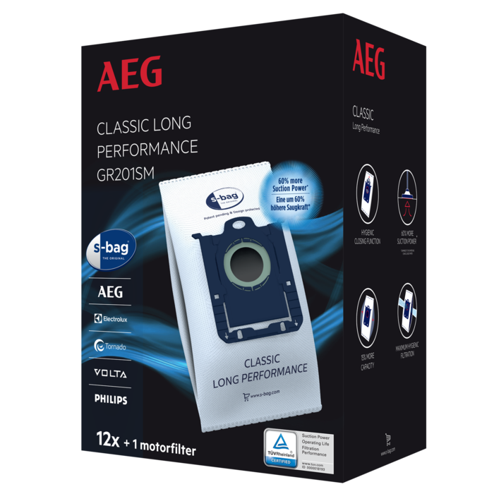 AEG - Bolsa de aspiradora - GR201SM