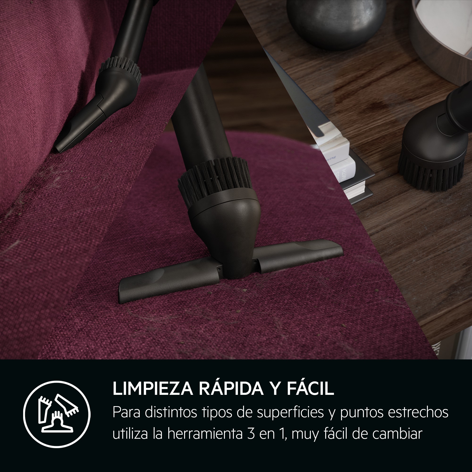 AEG - Aspiradora con bolsa - AB61C2DB