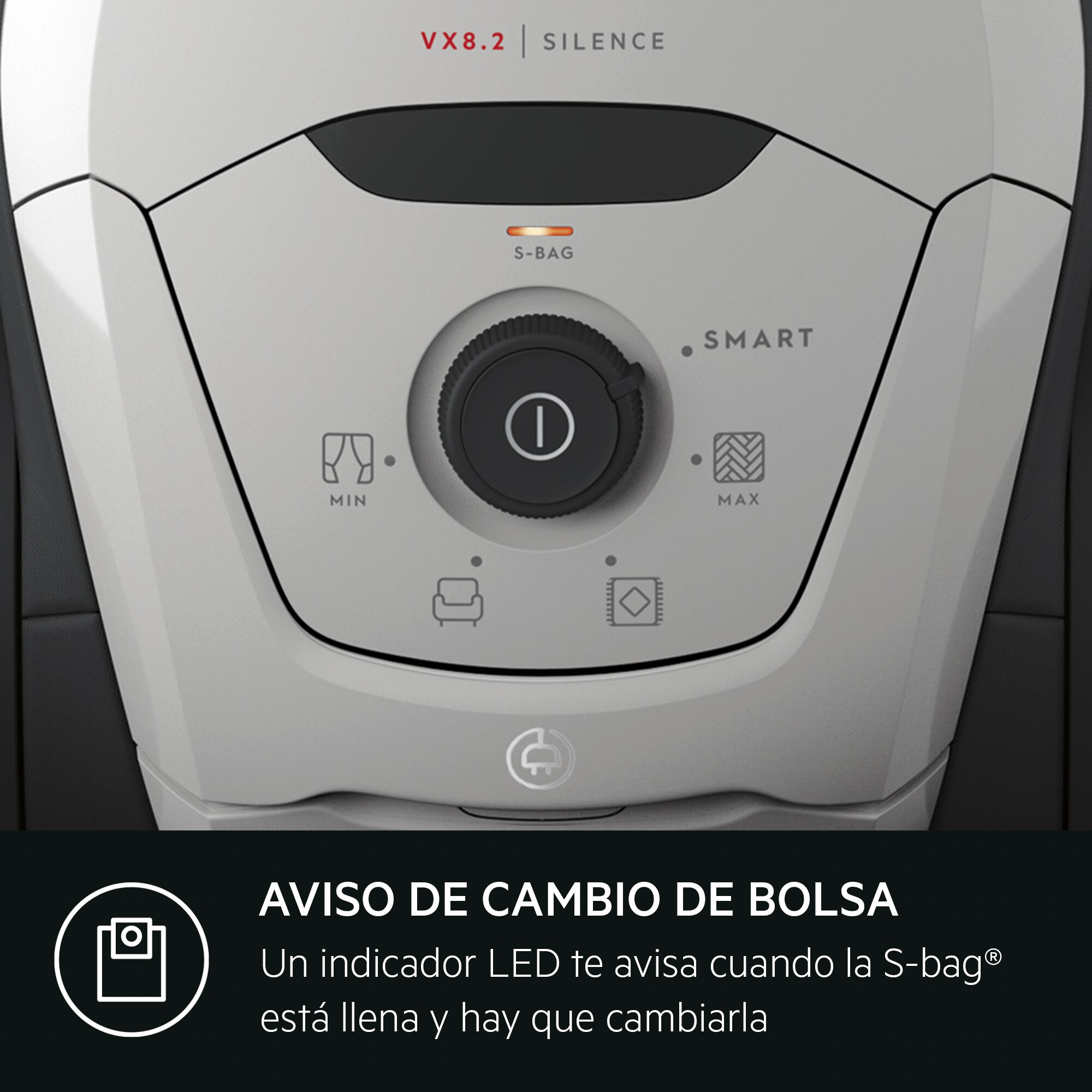 AEG - Aspiradora con bolsa - VX82-1-2MG
