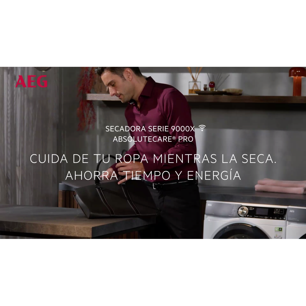 AEG - Secadora con Bomba de Calor - TR959V6PBC