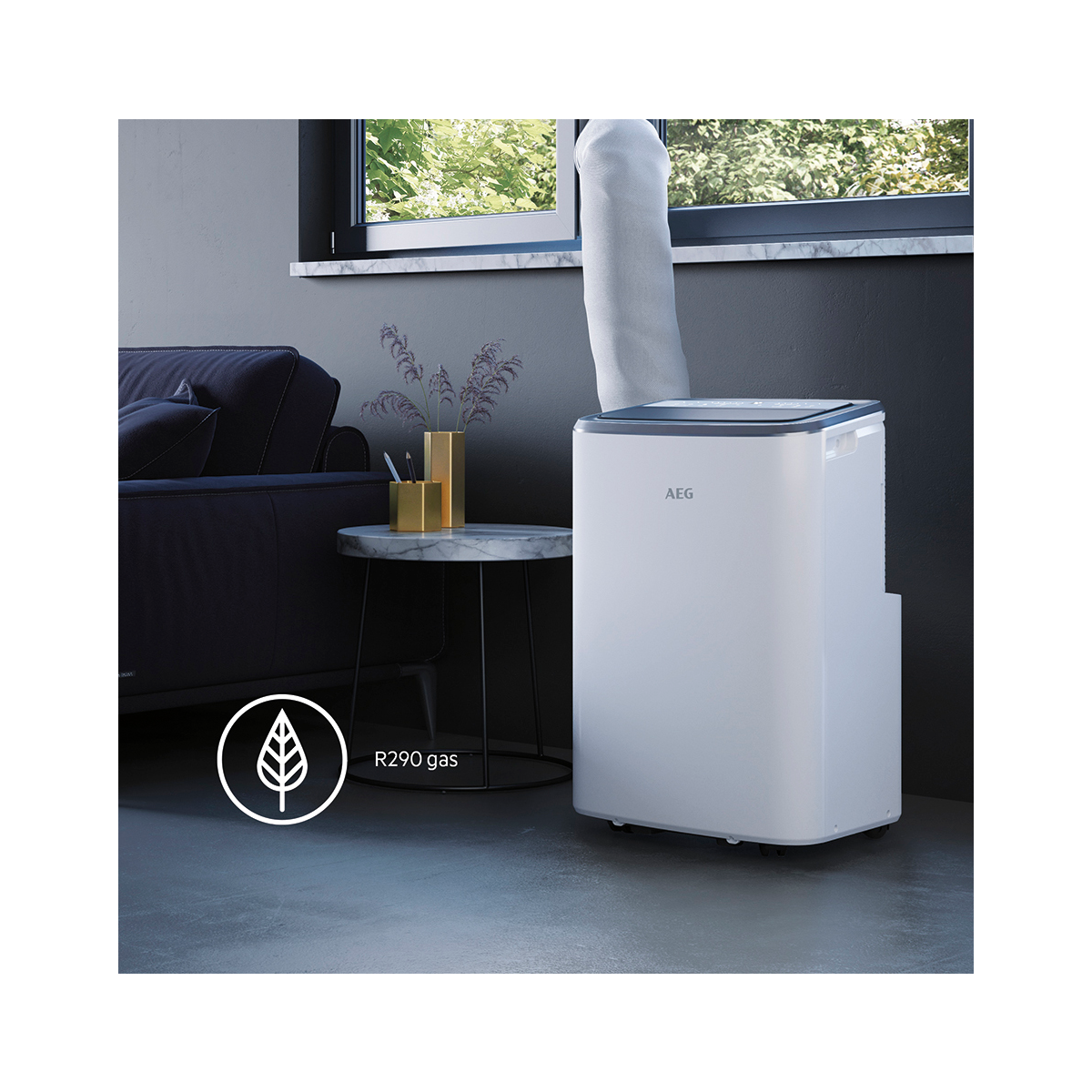 AEG - Aire acondicionado portátil - AXP26U338CW