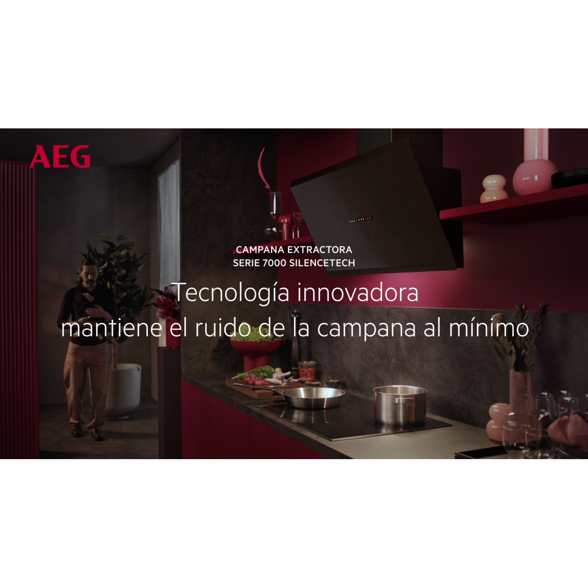 AEG - Campana decorativa - GV77D61ST