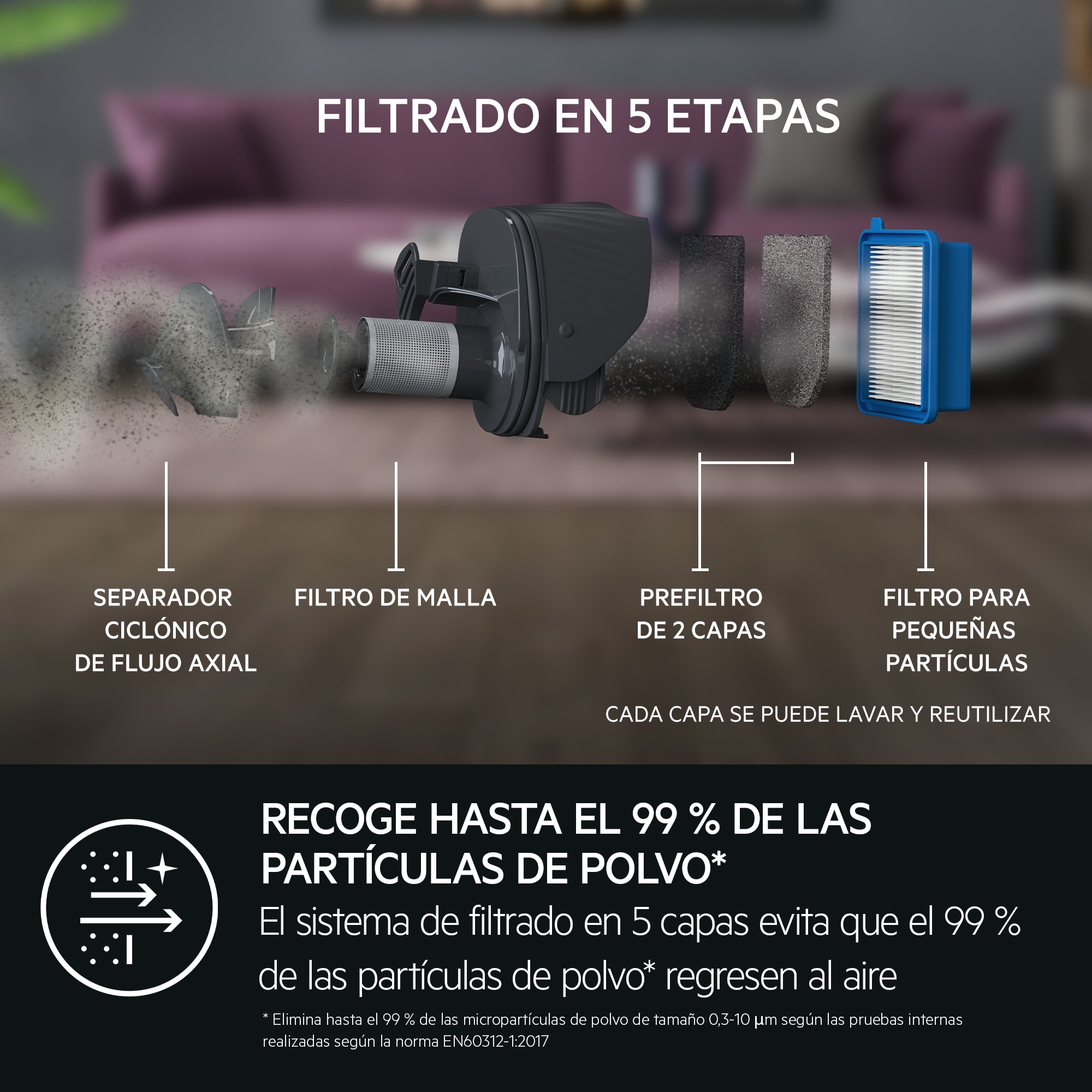AEG - Aspiradora sin cable - AS52AB18UG