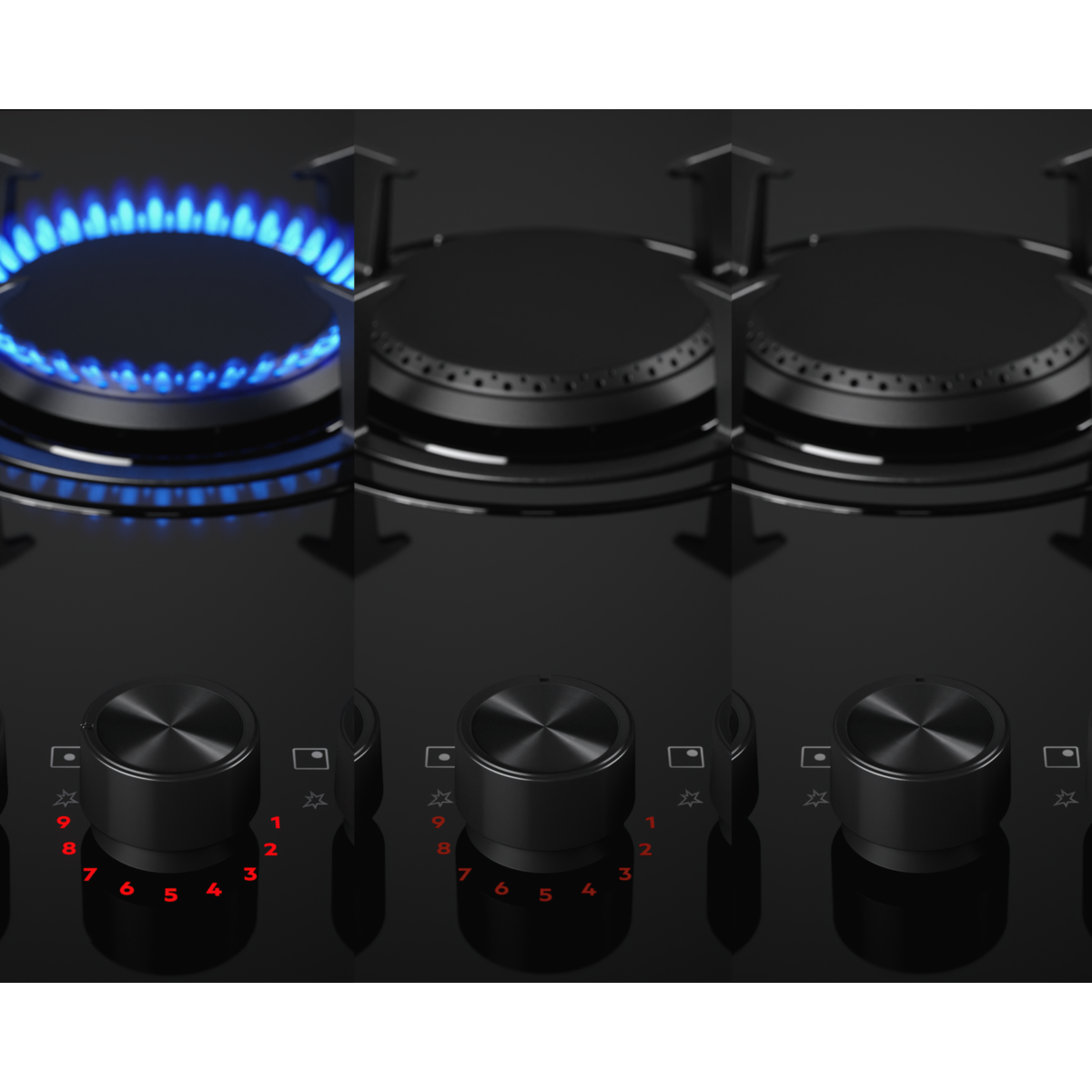 AEG - Placa de gas - HKB64453NB