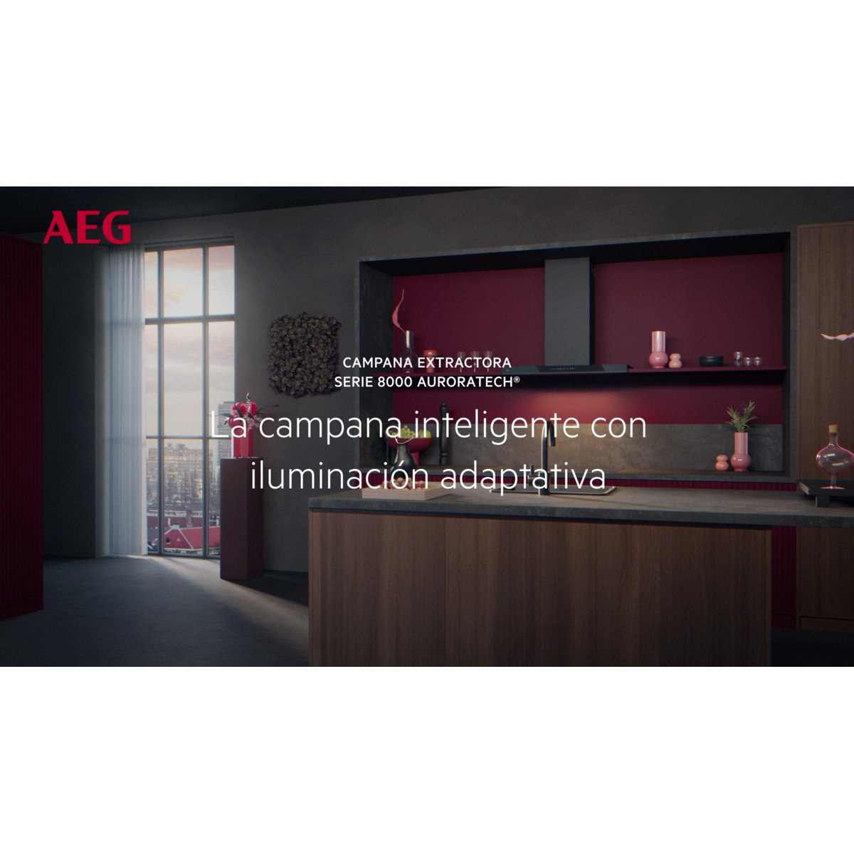 AEG - Campana de isla - GI87D91CB