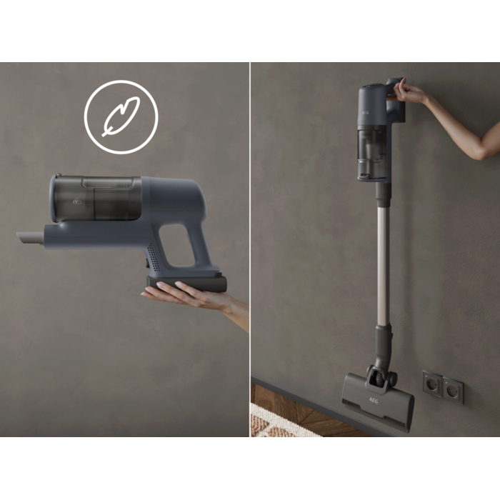 Cordless cleaner that is super lightweight for easy handling.