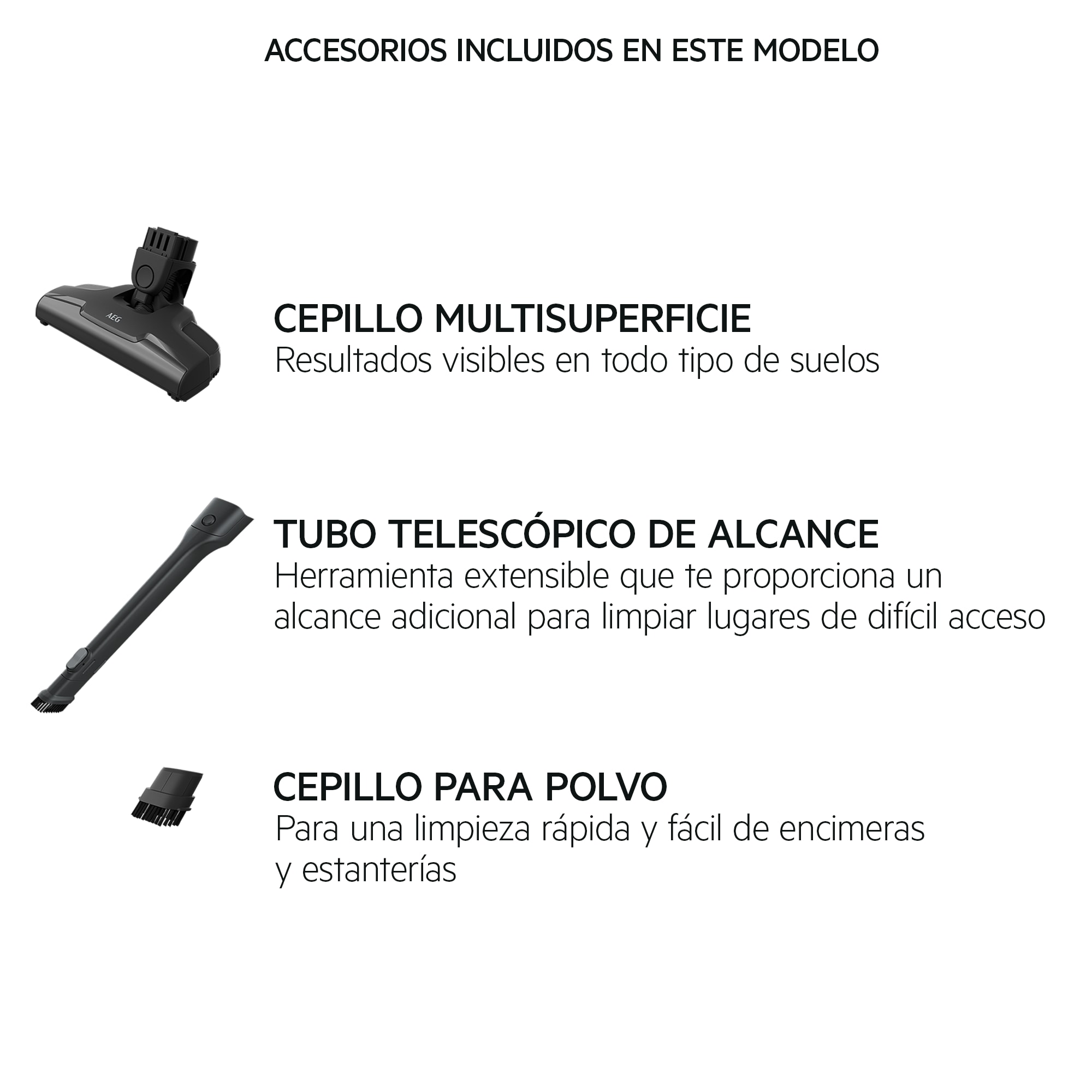 AEG - Aspiradora sin cable - AS52CB18DG