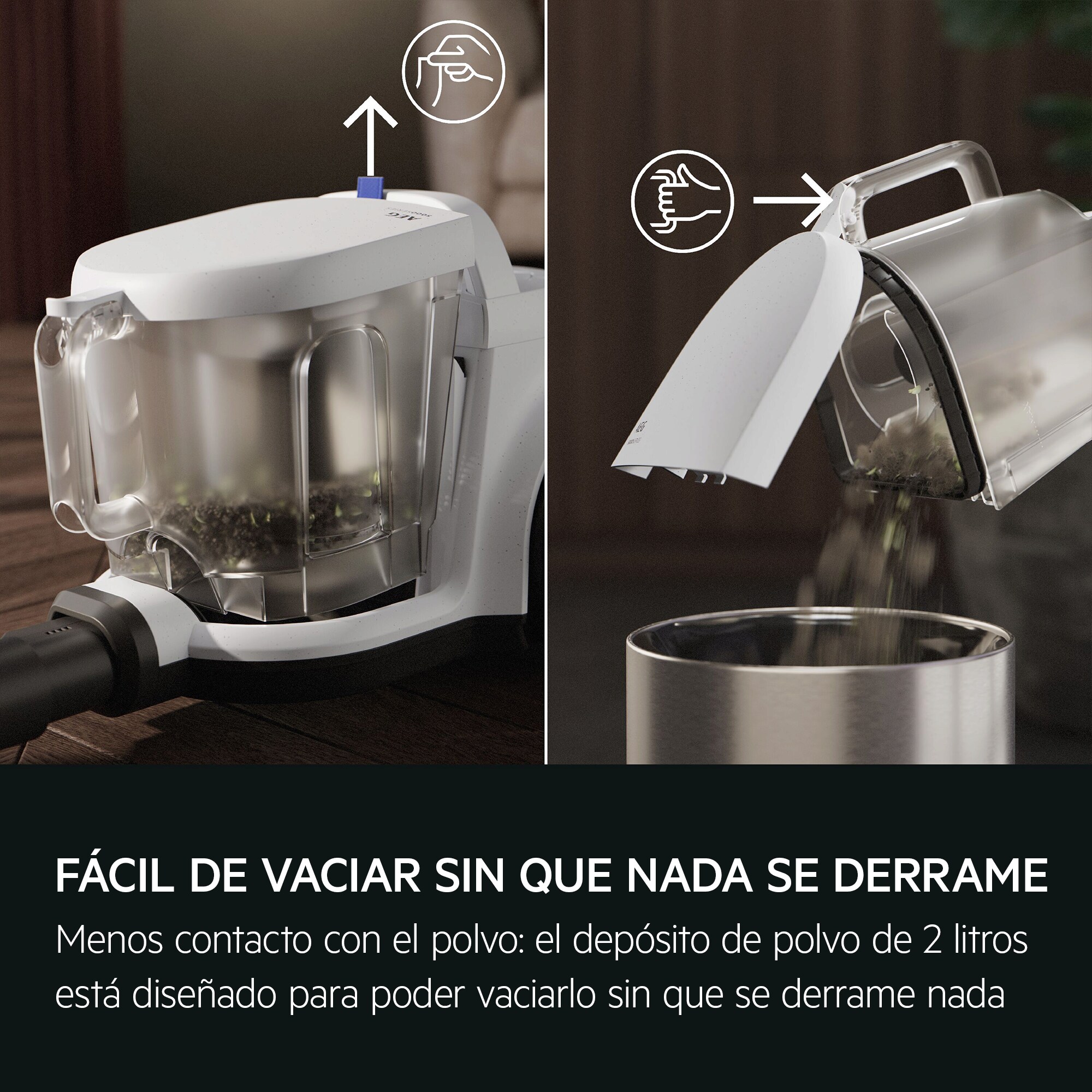 AEG - Aspiradora sin bolsa - AL51C1DRF