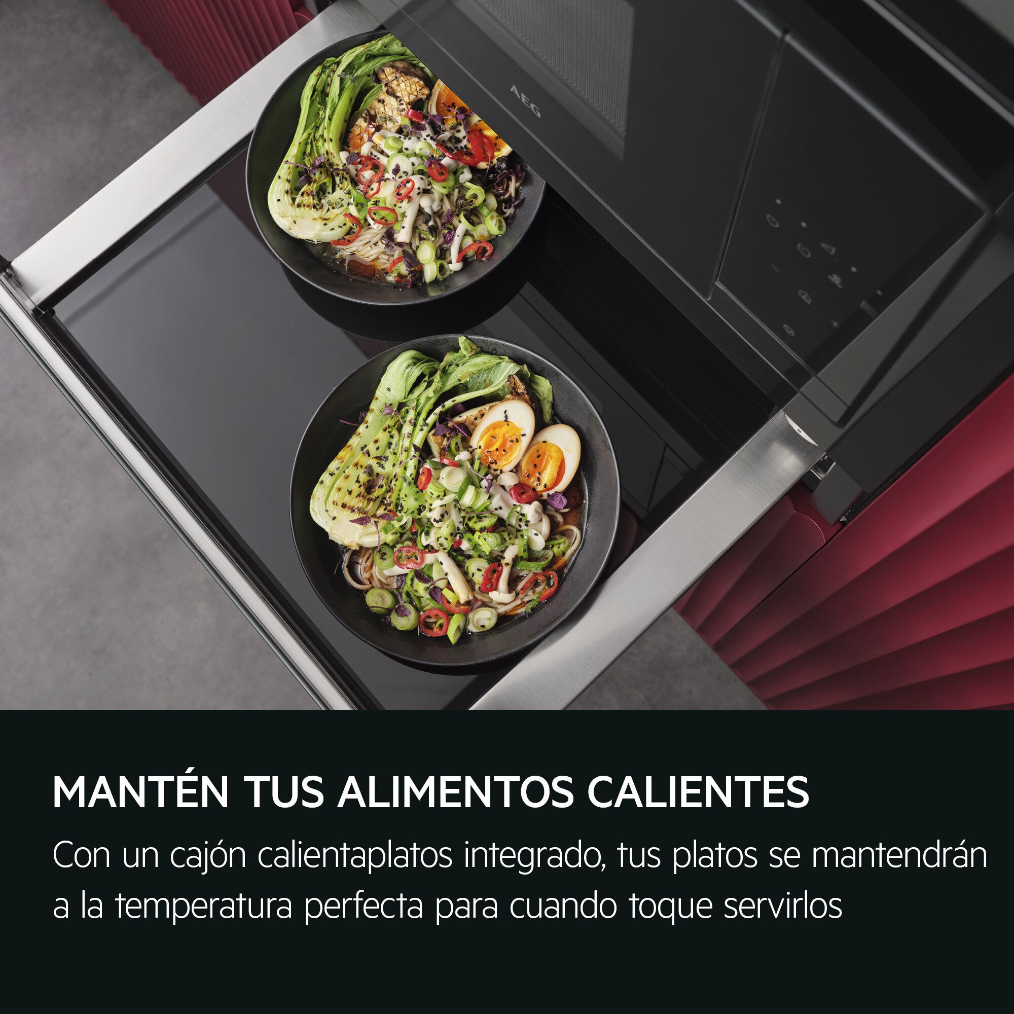 AEG - Cajón calientaplatos - OD8K11T