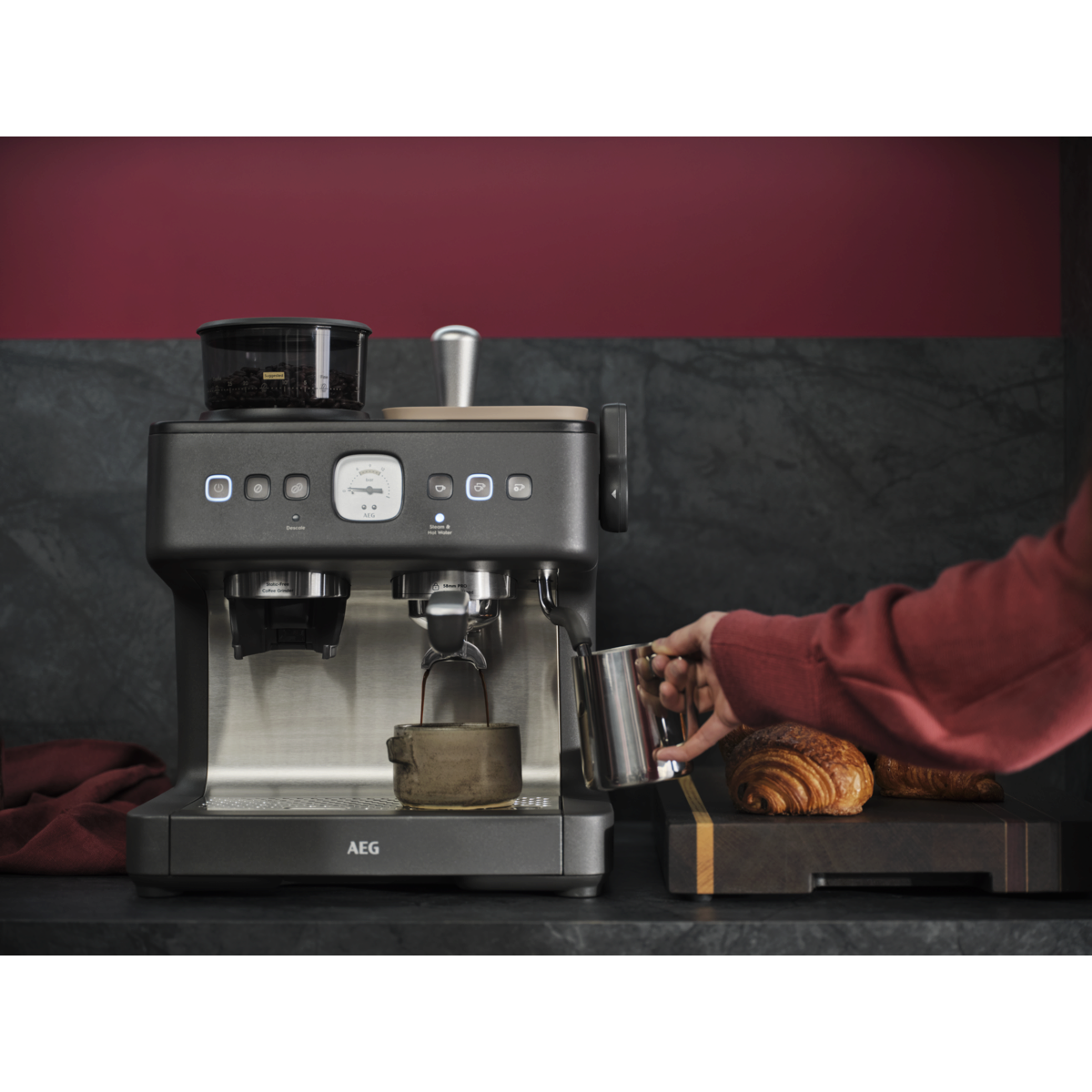 AEG - Cafetera - EC8-1-8BP