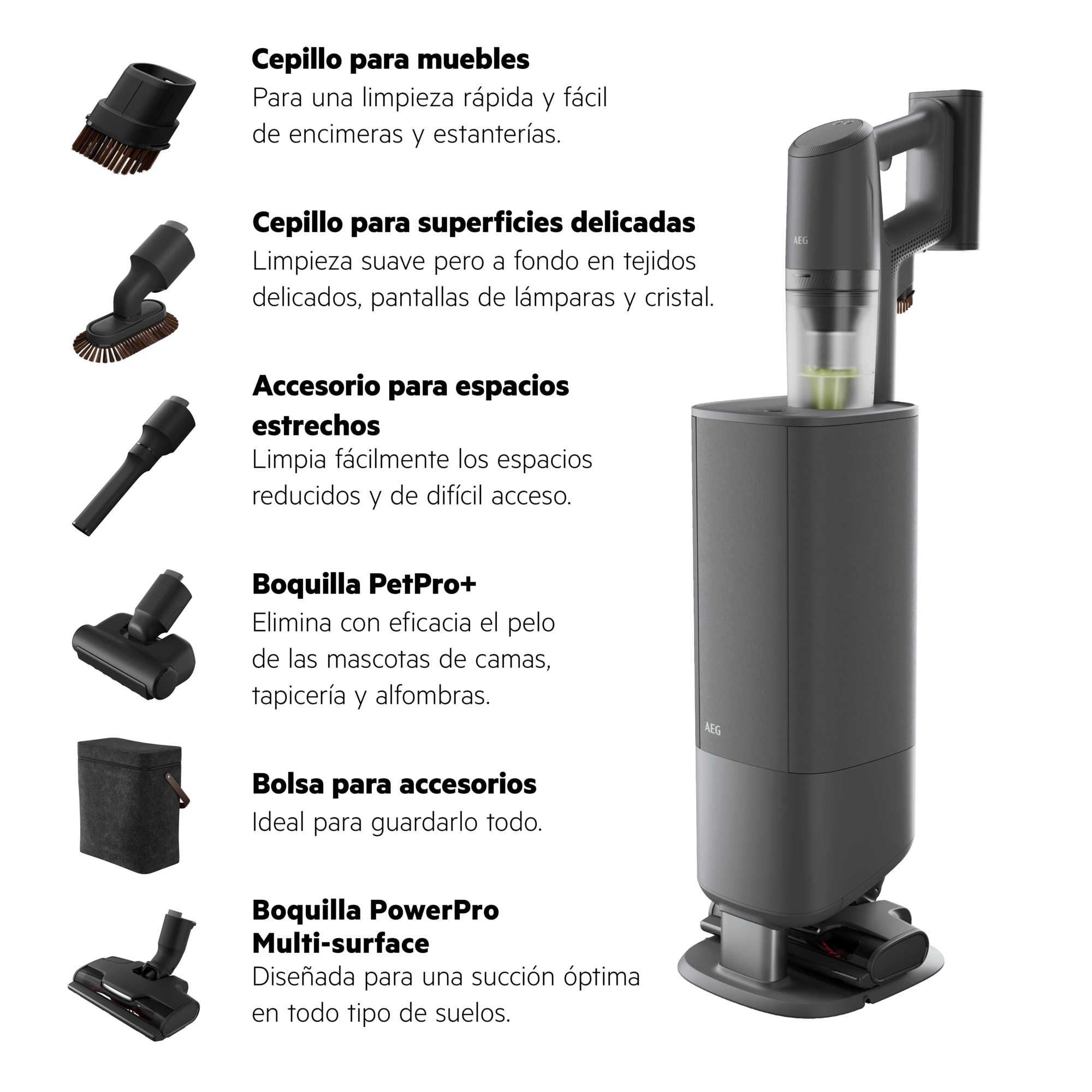 AEG - Aspiradora sin cable - AP83AB25DG
