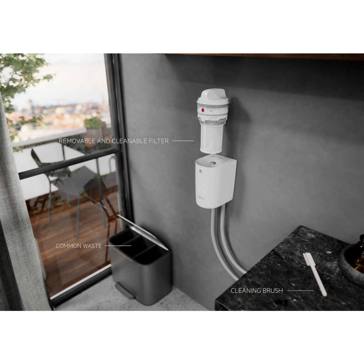 AEG - Accesorios de lavado - A9WHMIC1