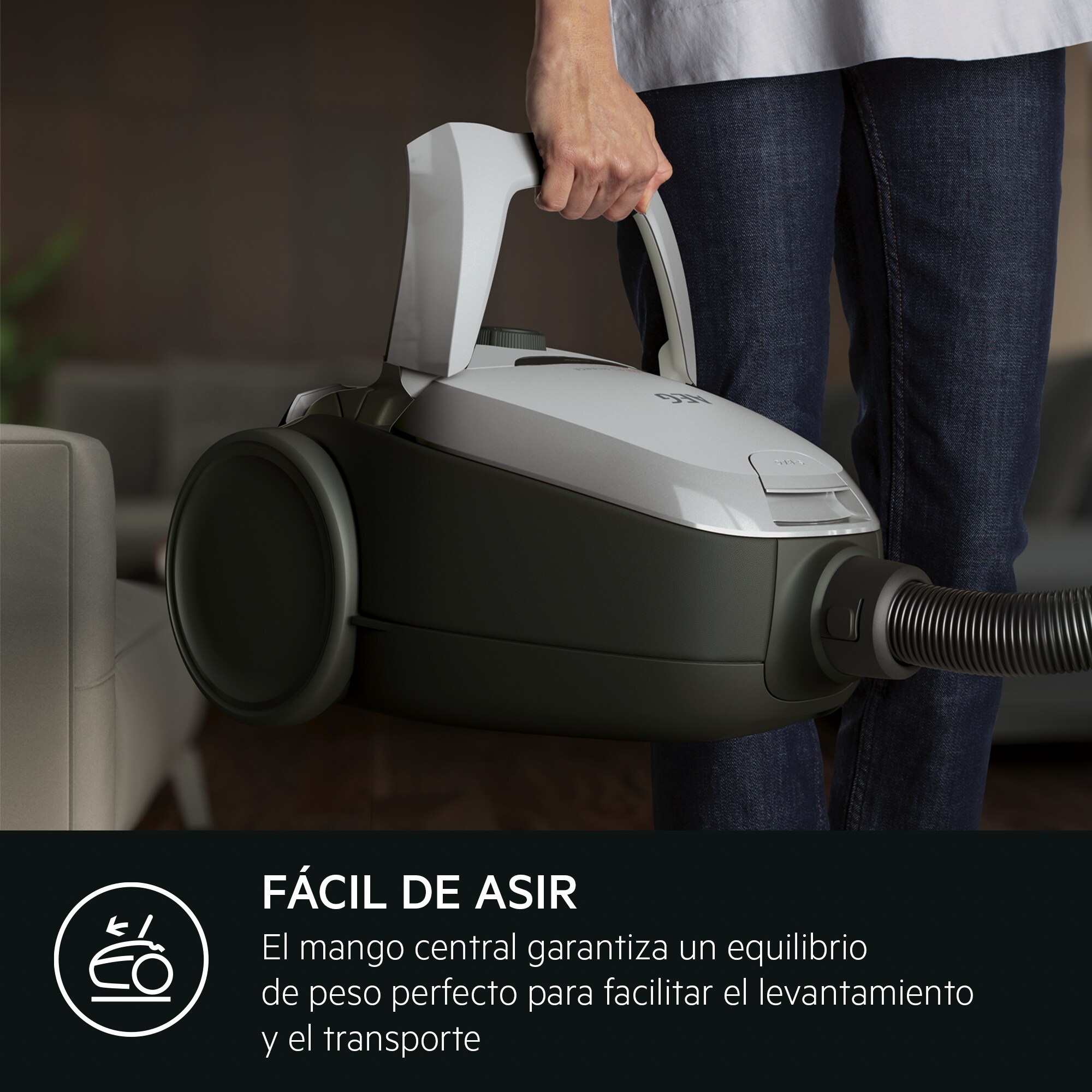AEG - Aspiradora con bolsa - VX82-1-2MG