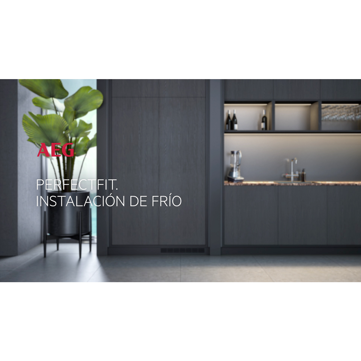 AEG - Congelador vertical integrable - NAB7N181ES