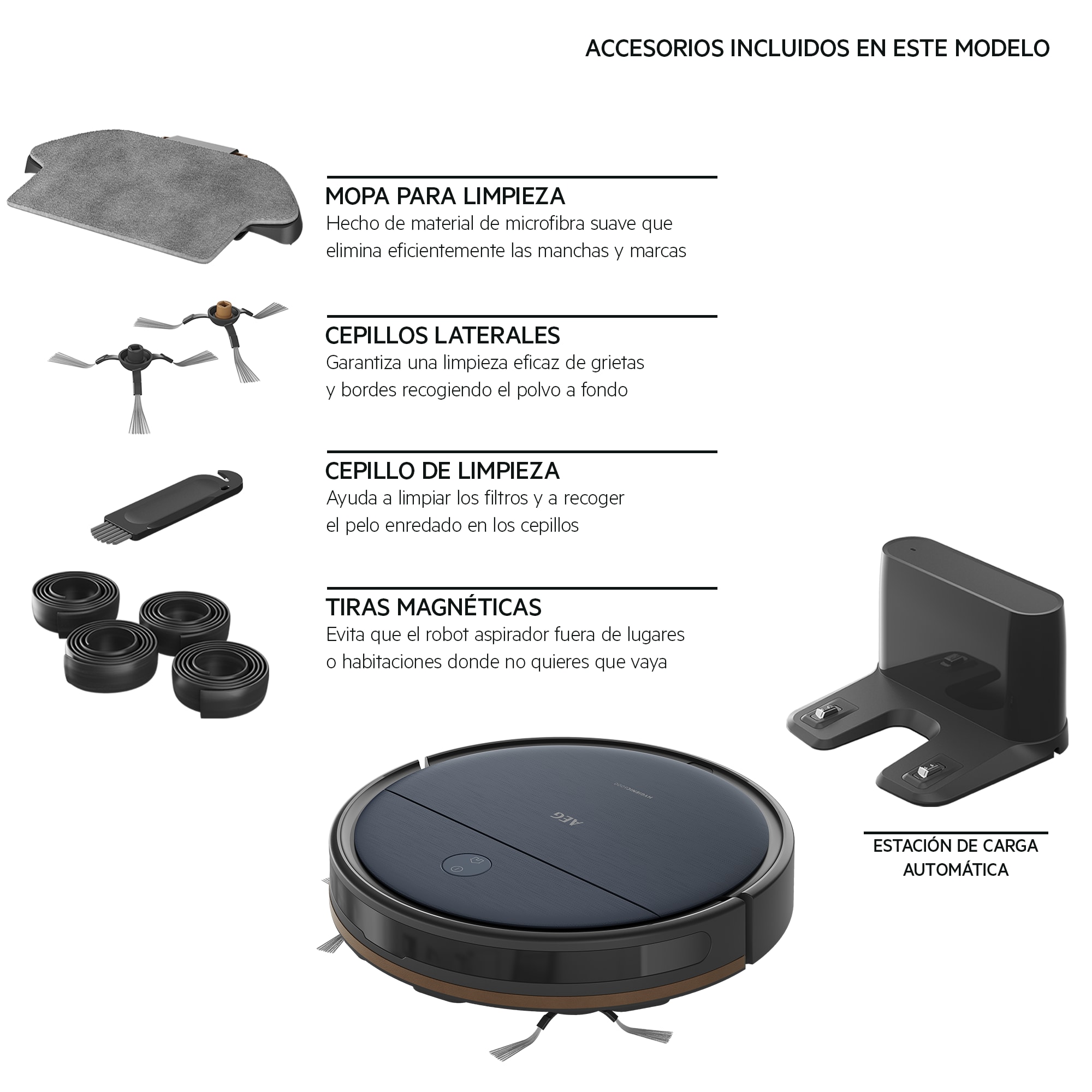AEG - Robot aspirador - AR61UW1DB