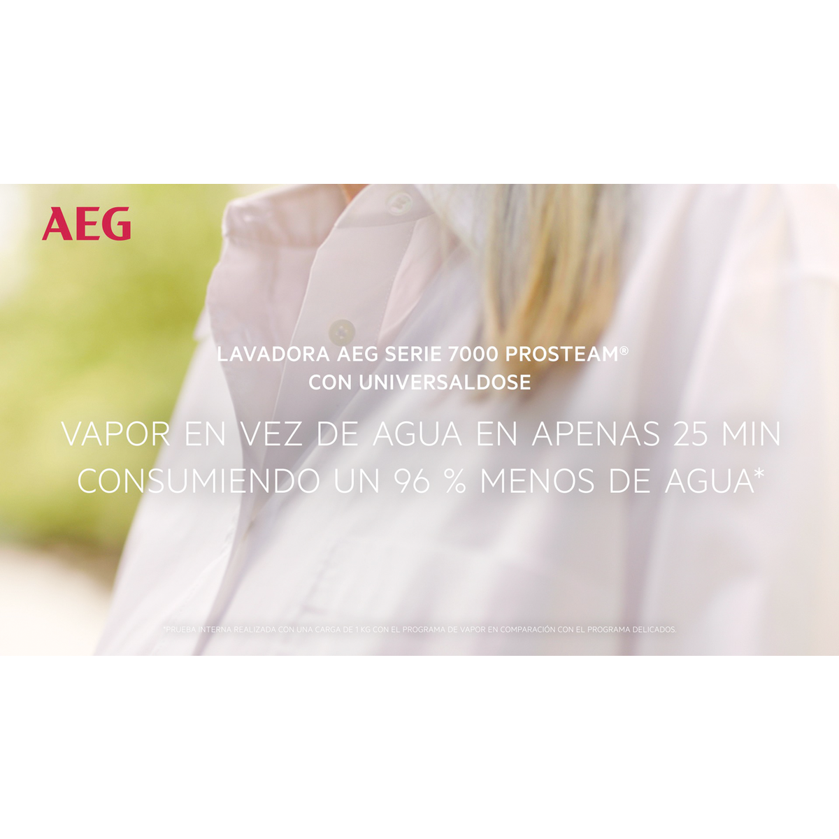 AEG - Lavadora de 8 kg - LFR7184N2V