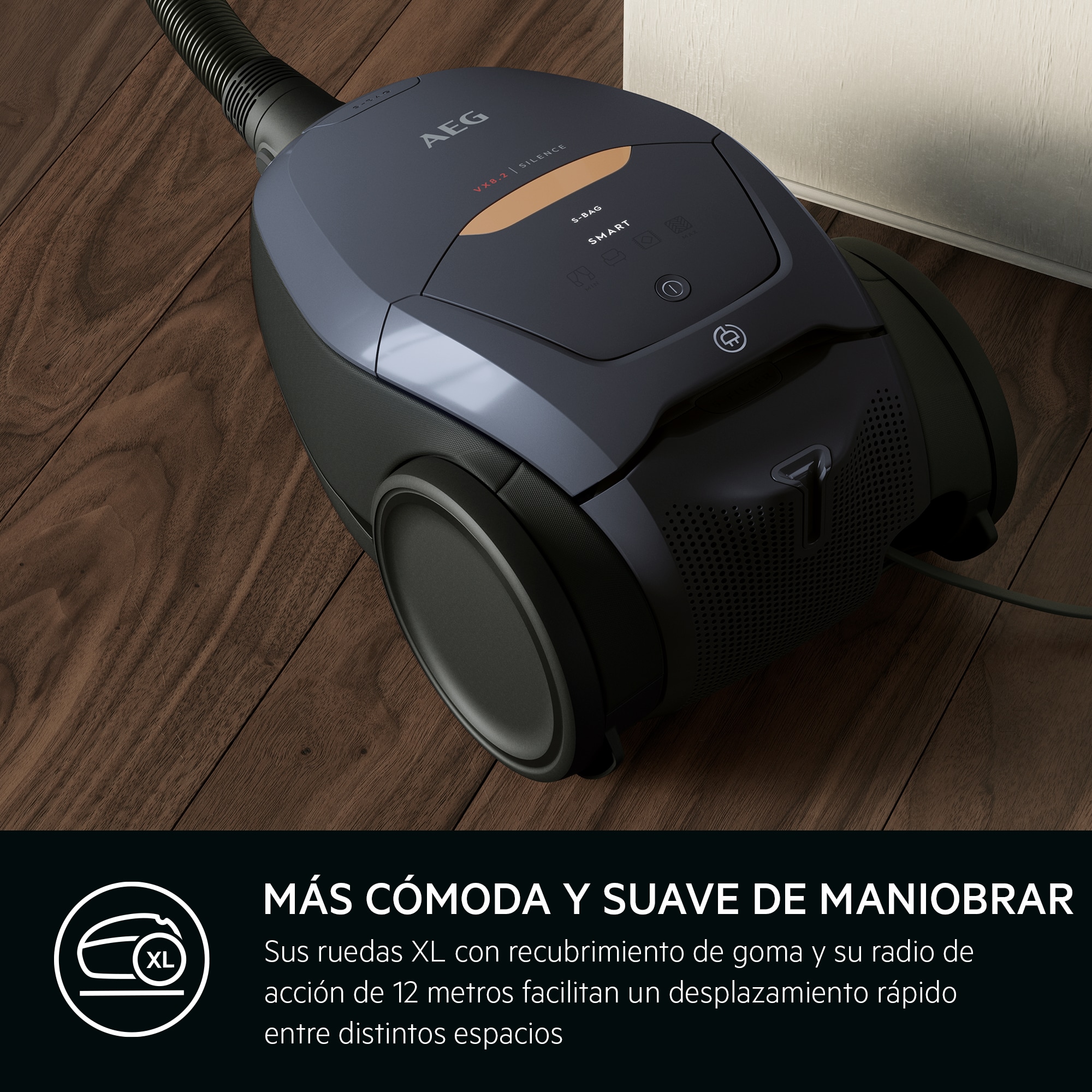 AEG - Aspiradora con bolsa - VX82-1-5DB
