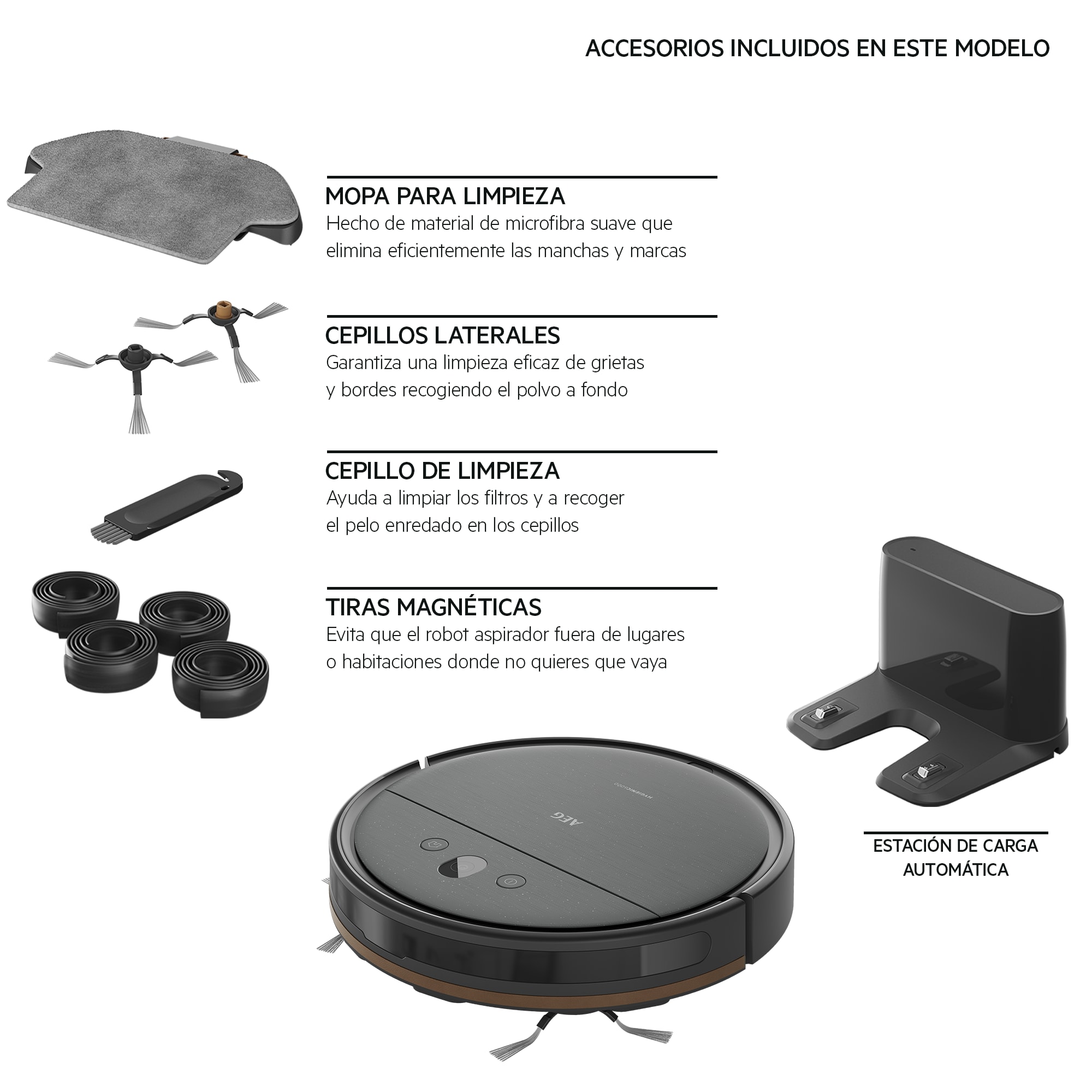 AEG - Robot aspirador - AR61UW1DG