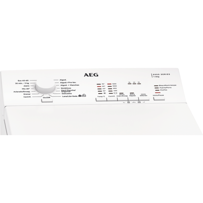 AEG - Lavadora de carga superior - LTA5N6230E