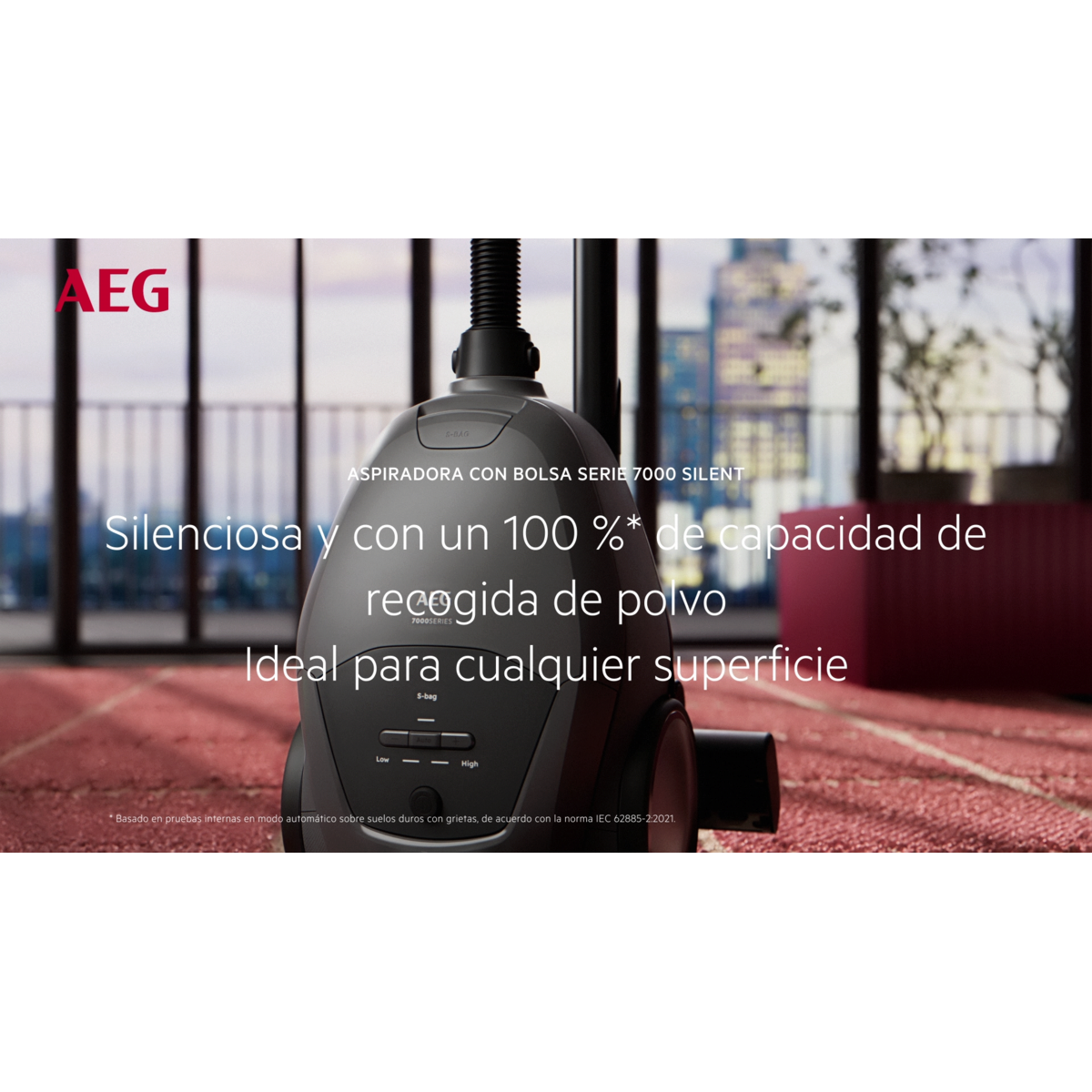 AEG - Aspiradora con bolsa - AB71U1GG