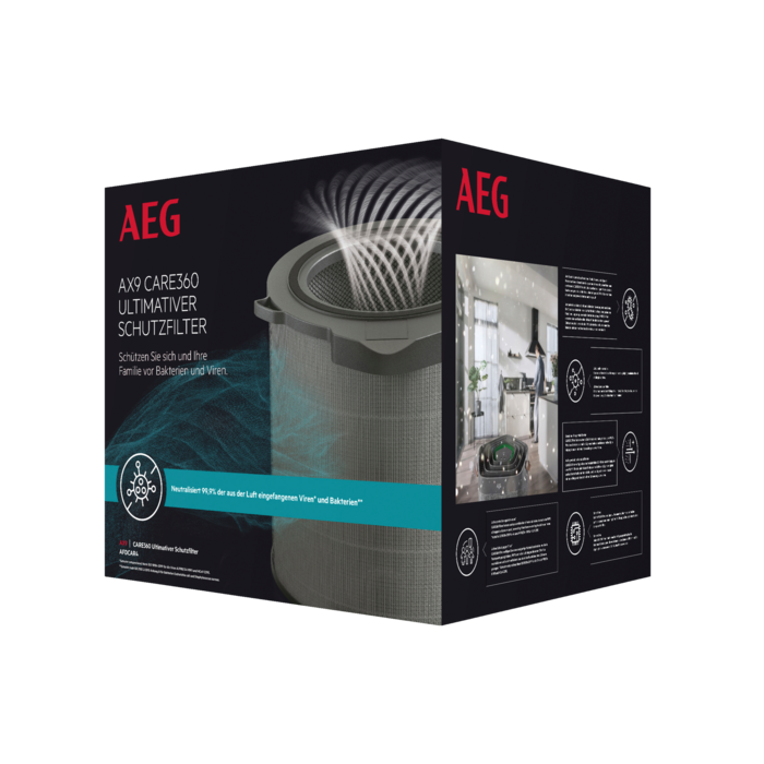 AEG - Filtros de purificador de aire - AFDCAR4