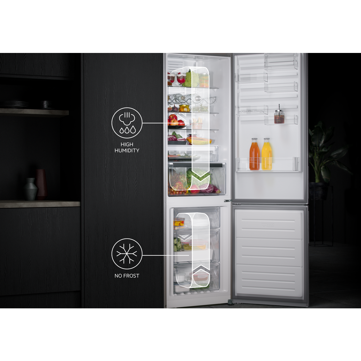 AEG - Frigorífico combi integrable - SCB819E8TS