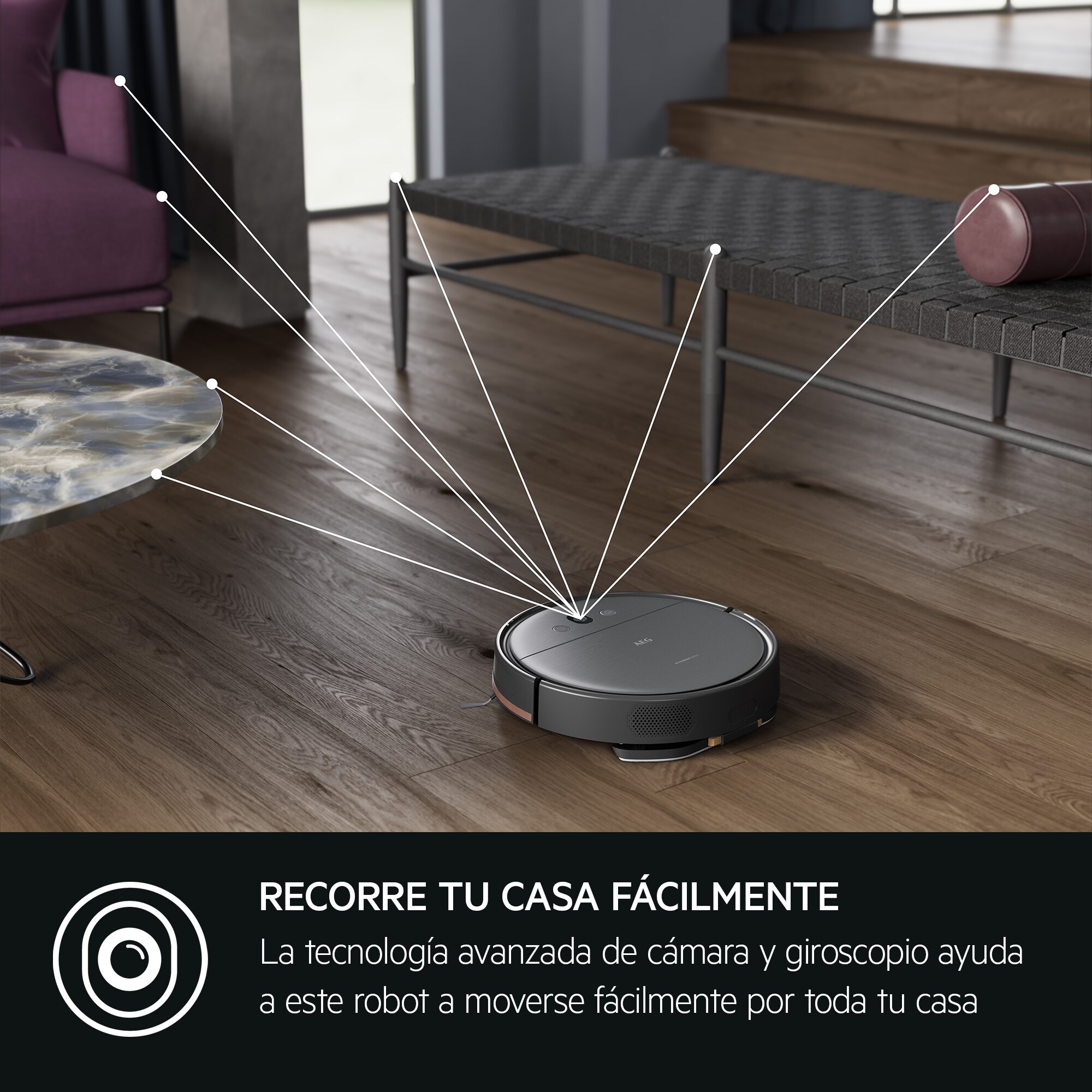 AEG - Robot aspirador - AR61UW1DG