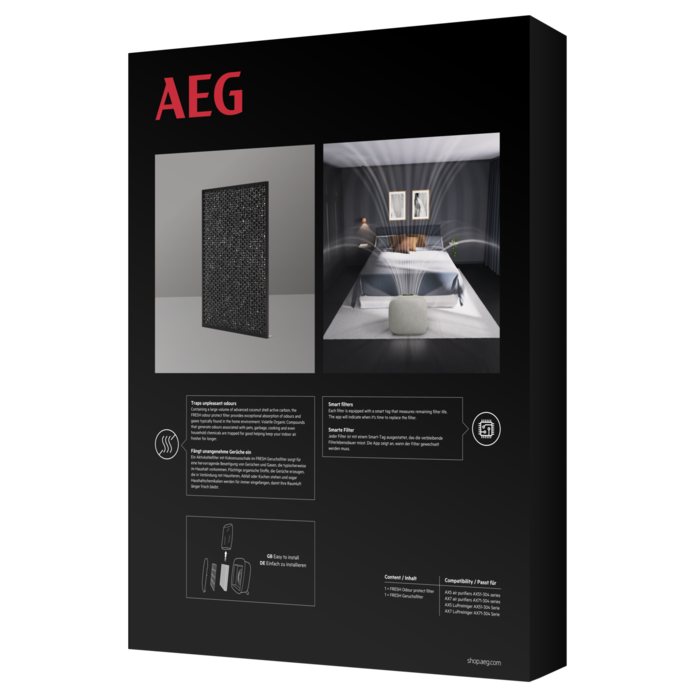 AEG - Filtros de purificador de aire - AFWFRH3