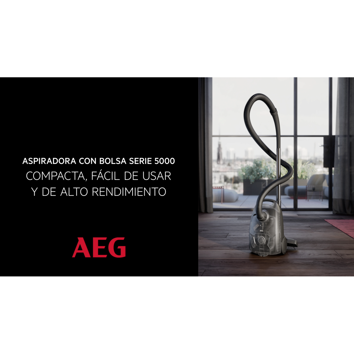AEG - Aspiradora con bolsa - AB51C1SW