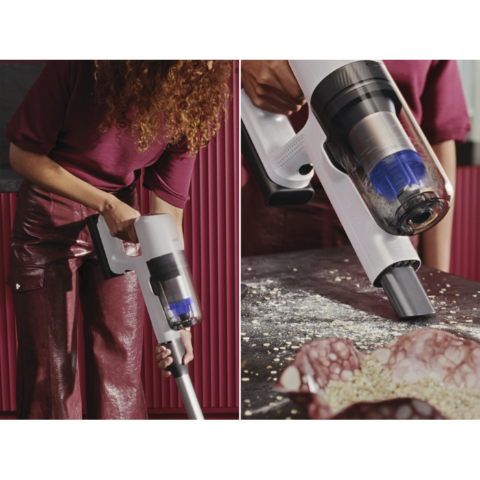 Quick release switches from stick to handheld in seconds