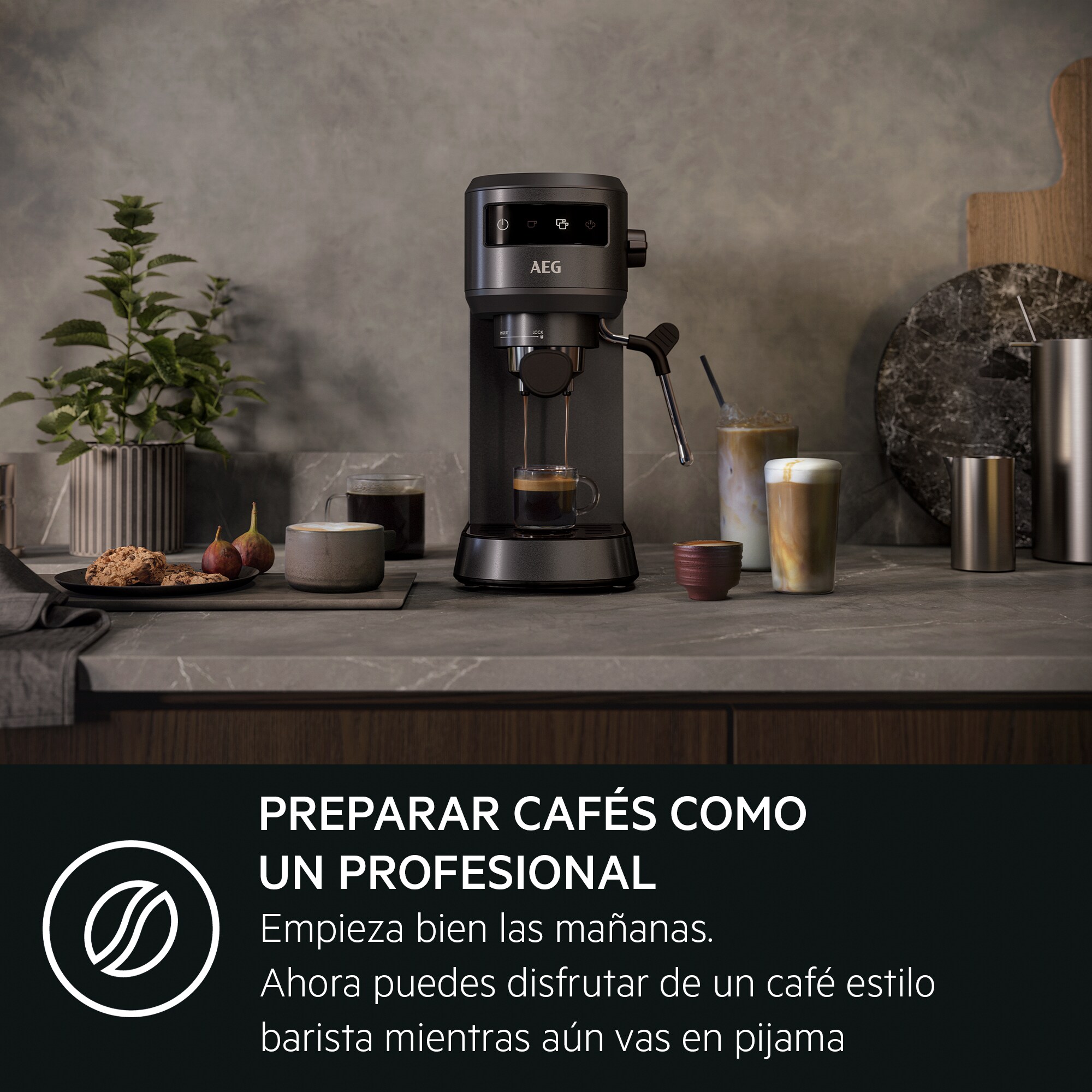 AEG - Cafetera - EC6-1-6BST