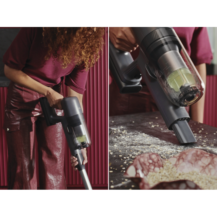 Quick release switches from stick to handheld in seconds