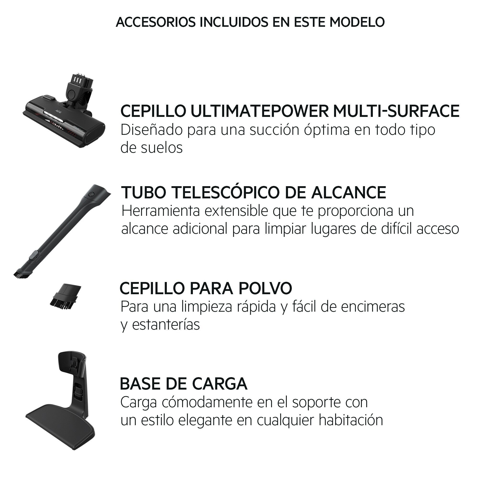 AEG - Aspiradora sin cable - AS52CB18SH
