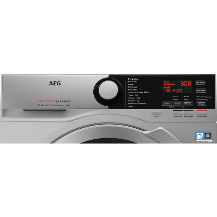 AEG - Lavadora de 8 kg - L7FEE842S