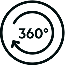 Ruedas con tecnología 360⁰ Motion™