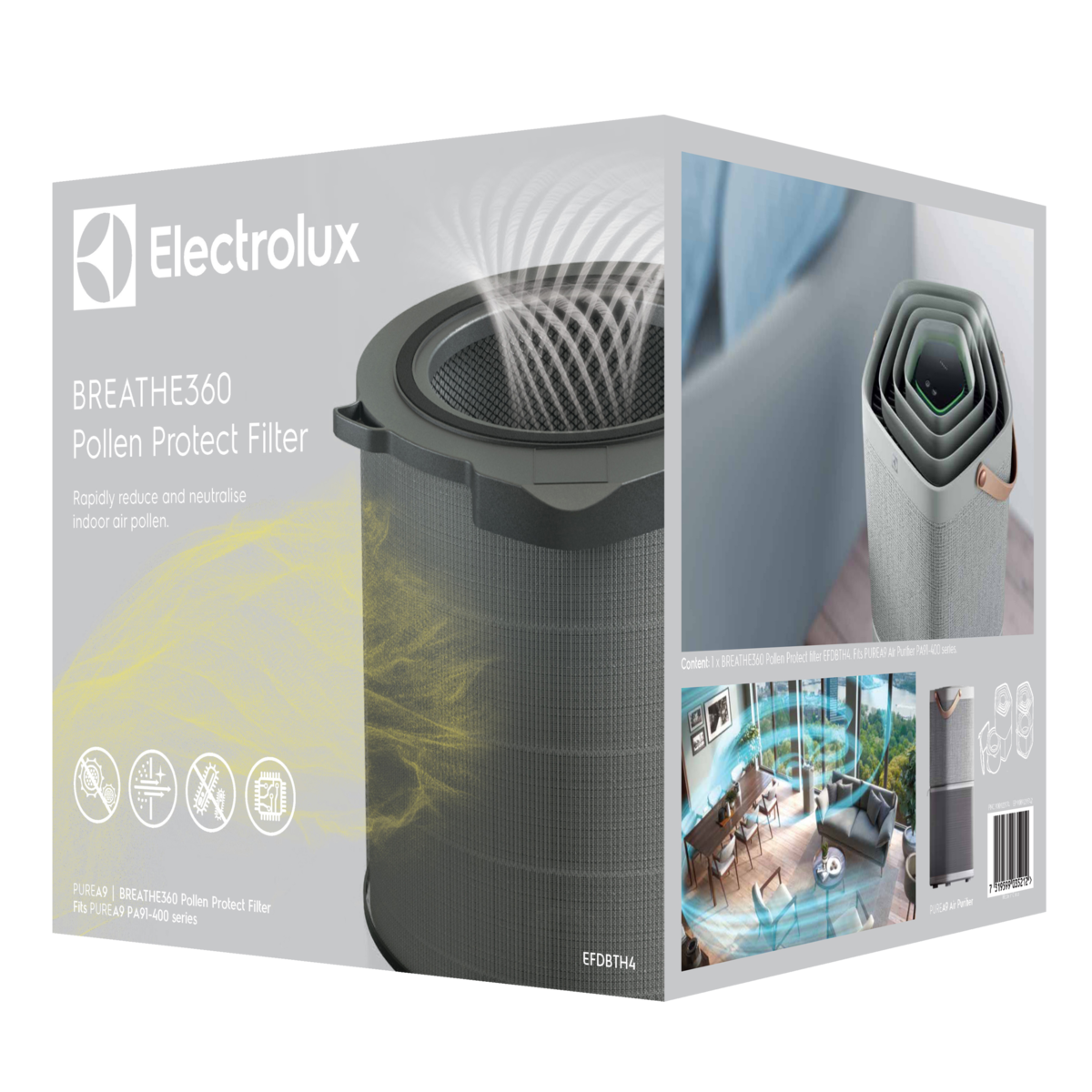 AEG - Filtros de purificador de aire - AFDBTH4