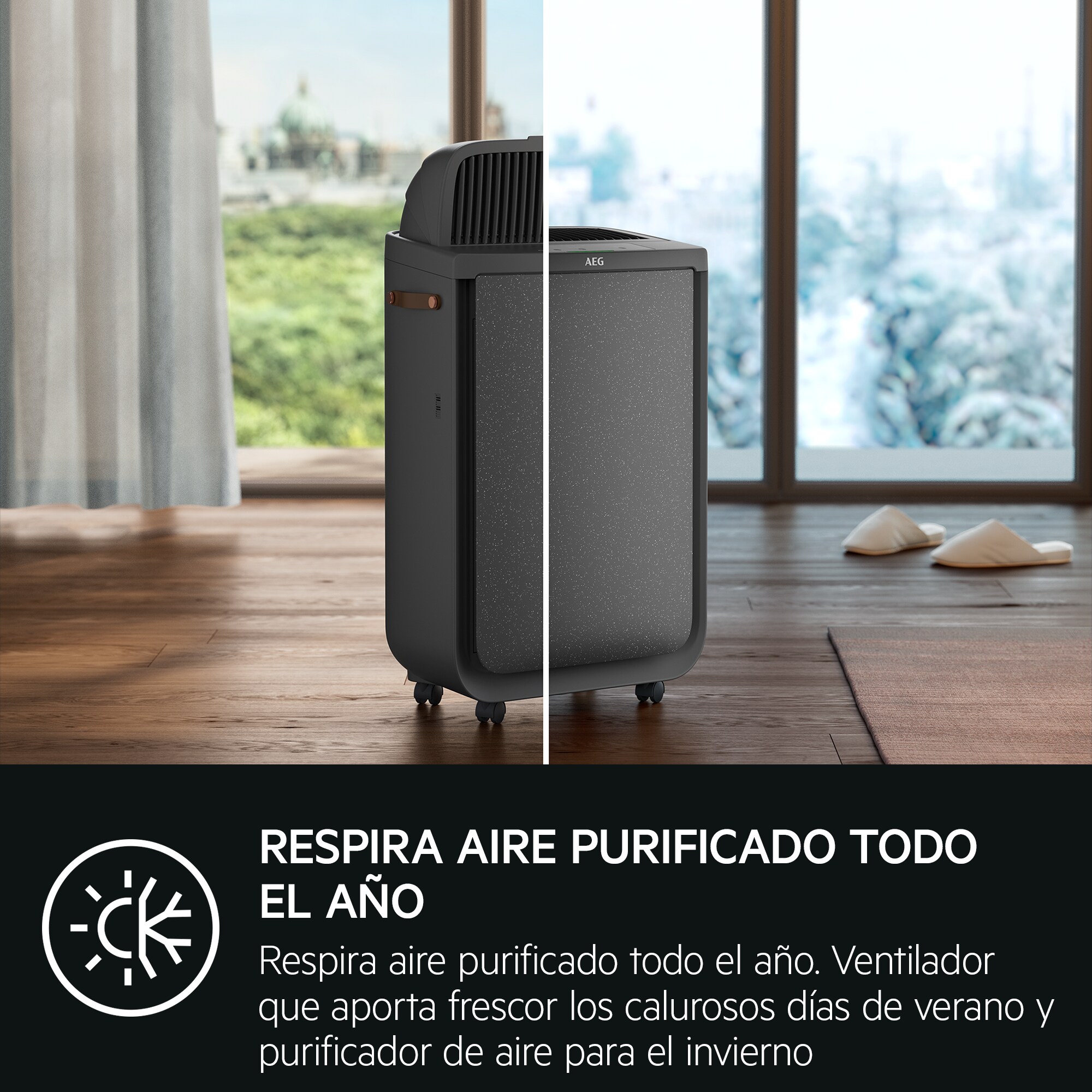 AEG - Purificador de aire - APU72571DG