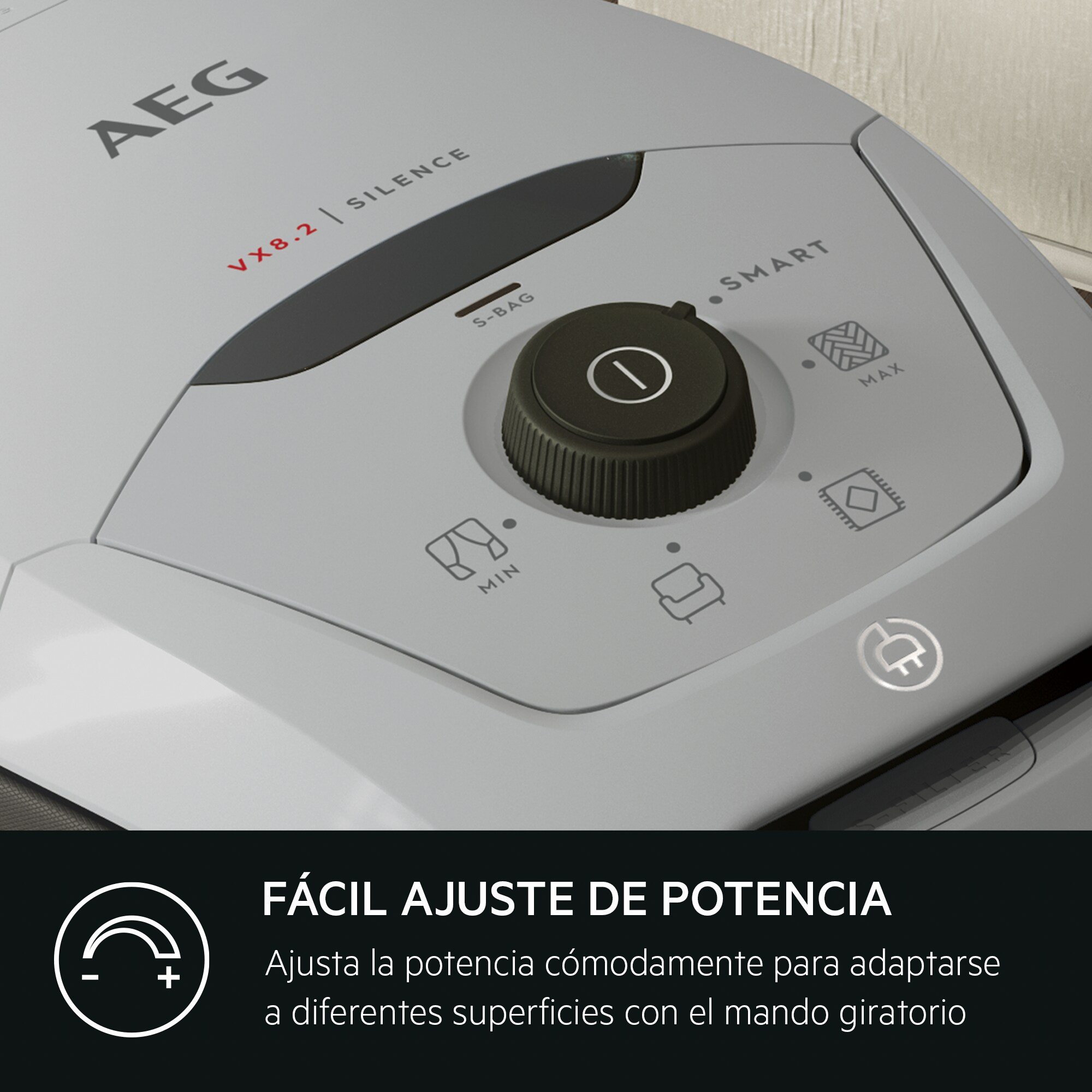 AEG - Aspiradora con bolsa - VX82-1-2MG