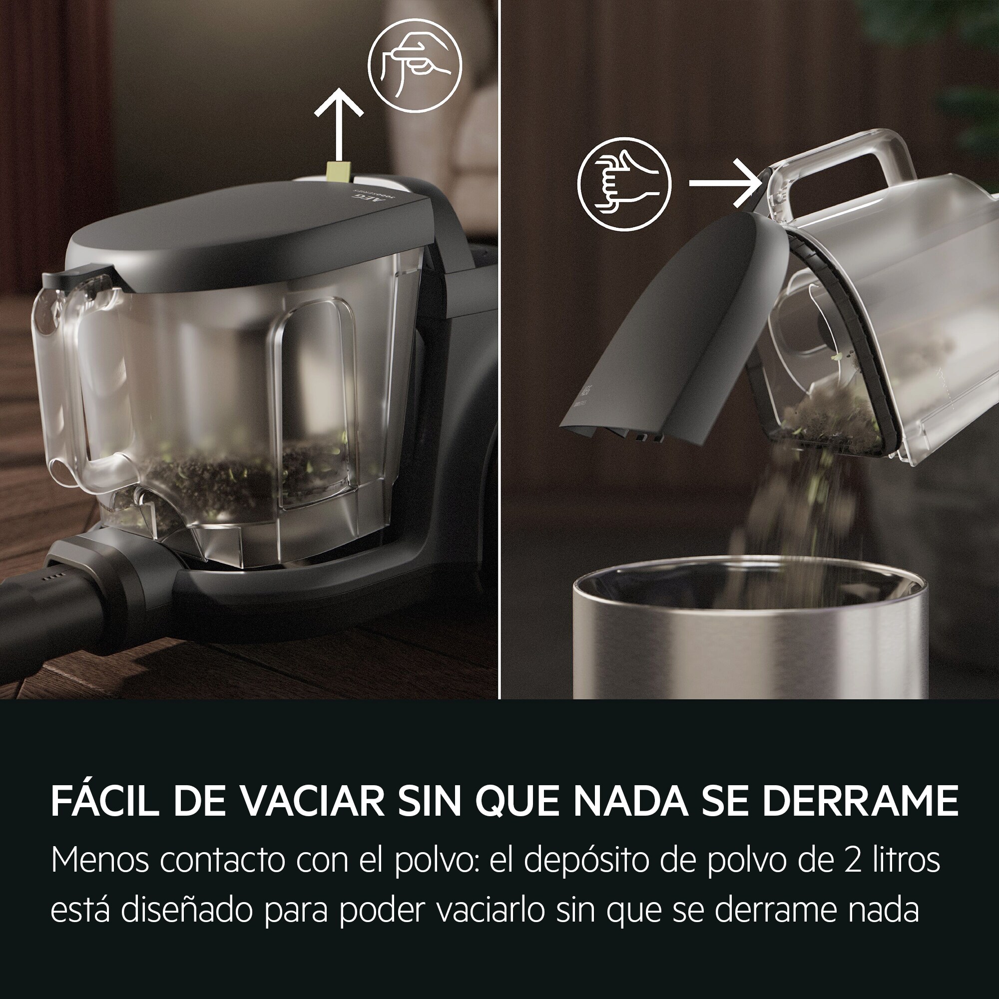 AEG - Aspiradora sin bolsa - AL31C1DG
