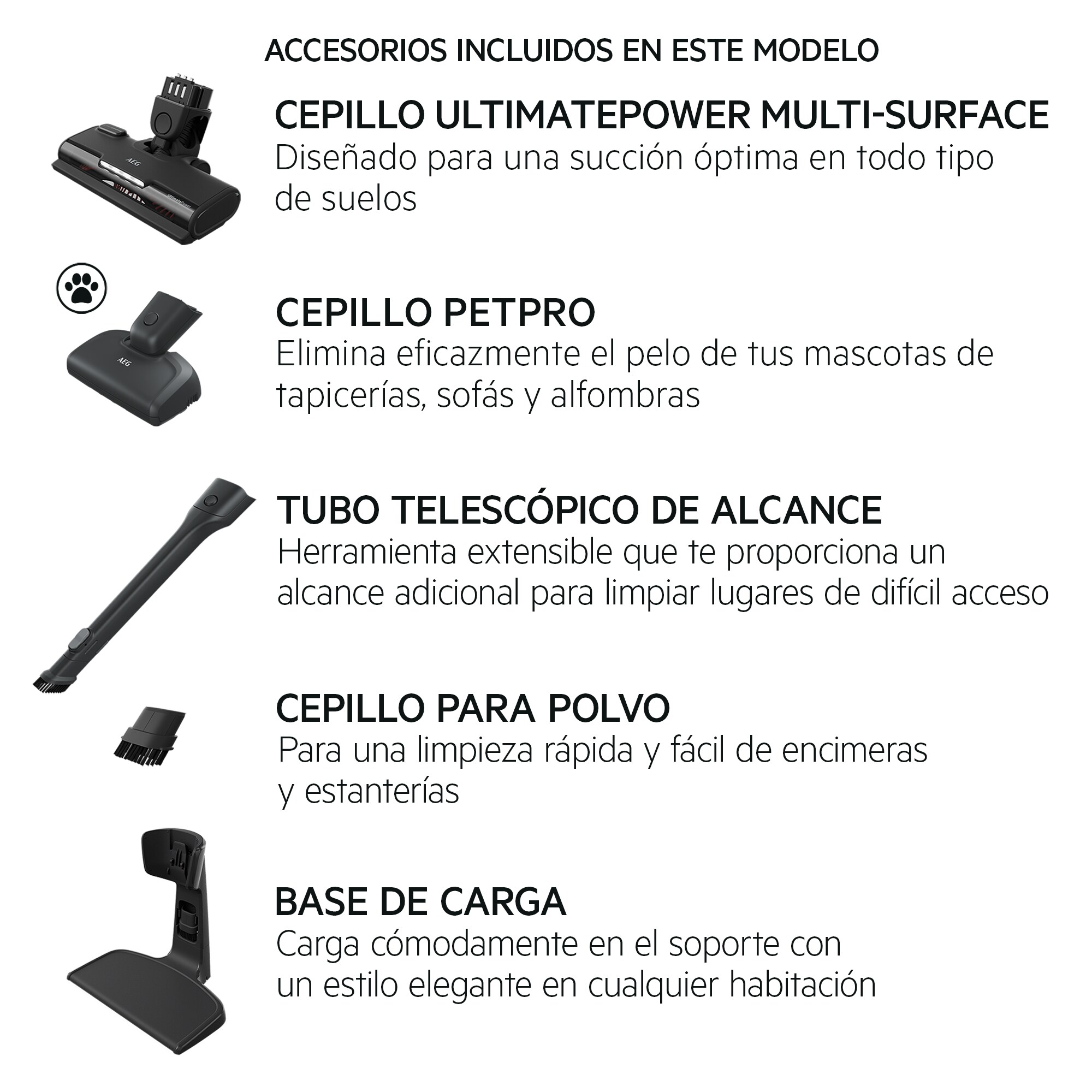 AEG - Aspiradora sin cable - AS52AB21UG