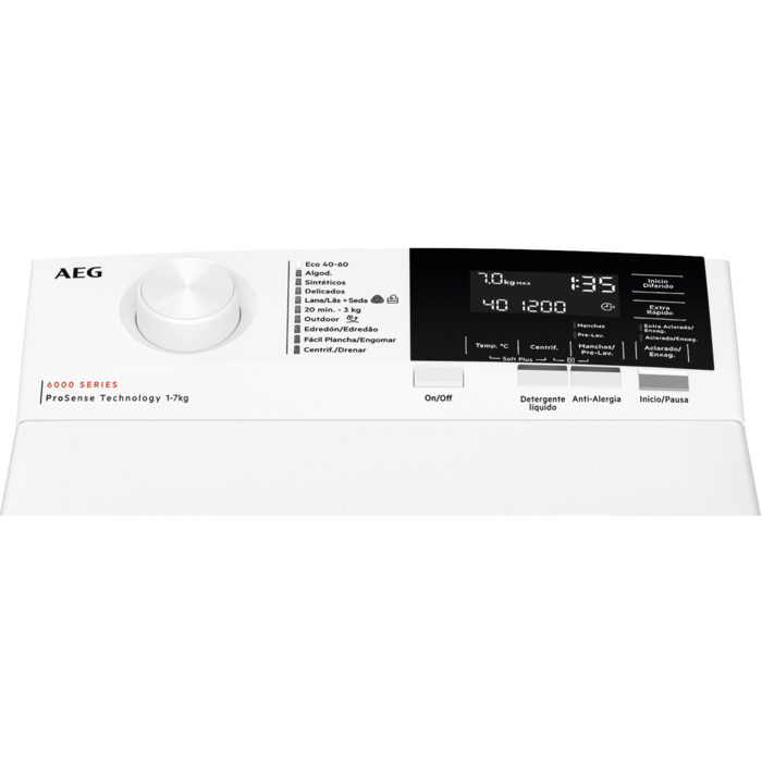 AEG - Lavadora de carga superior - LTA6G7331E