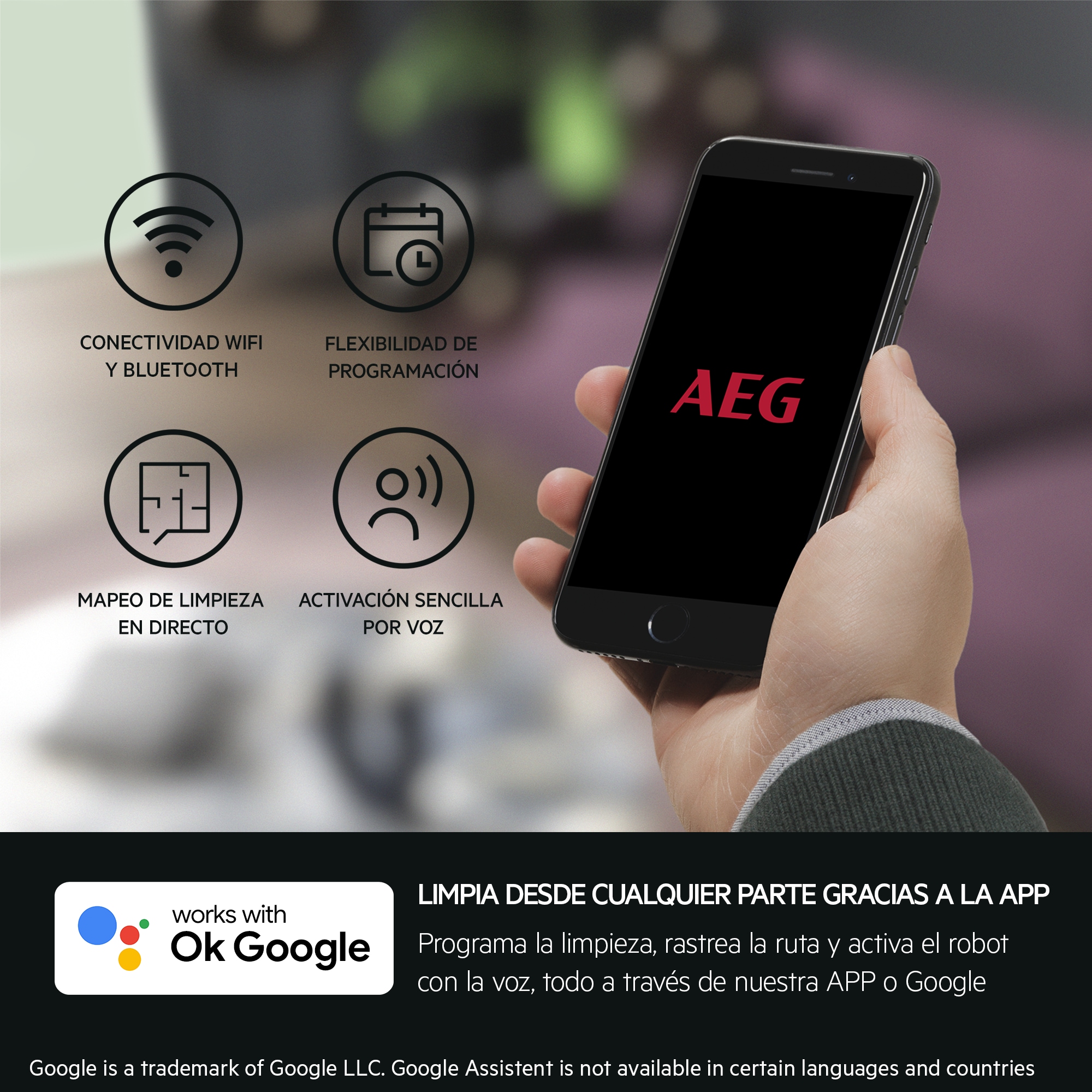 AEG - Robot aspirador - AR61UD1UG