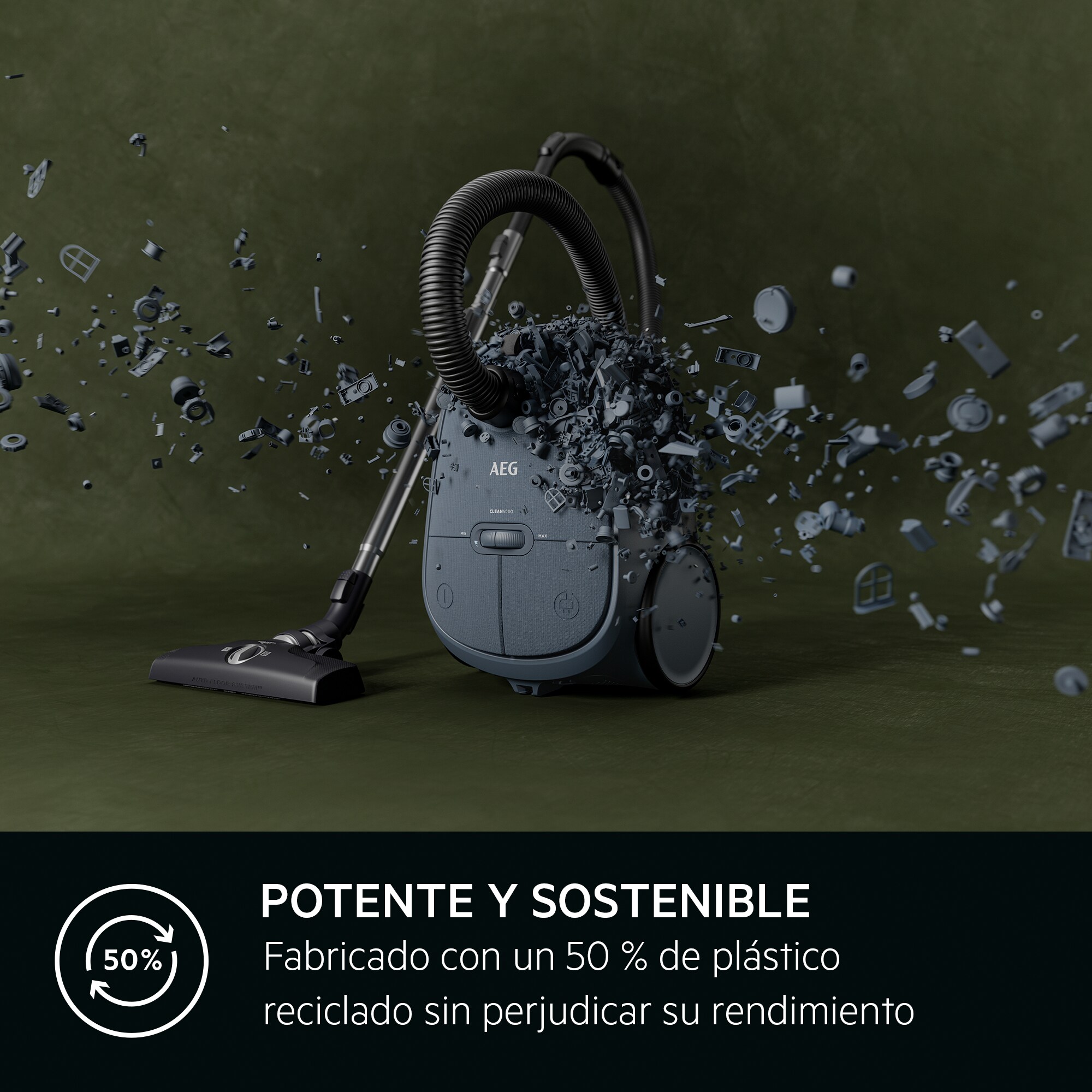AEG - Aspiradora con bolsa - AB61C2DB