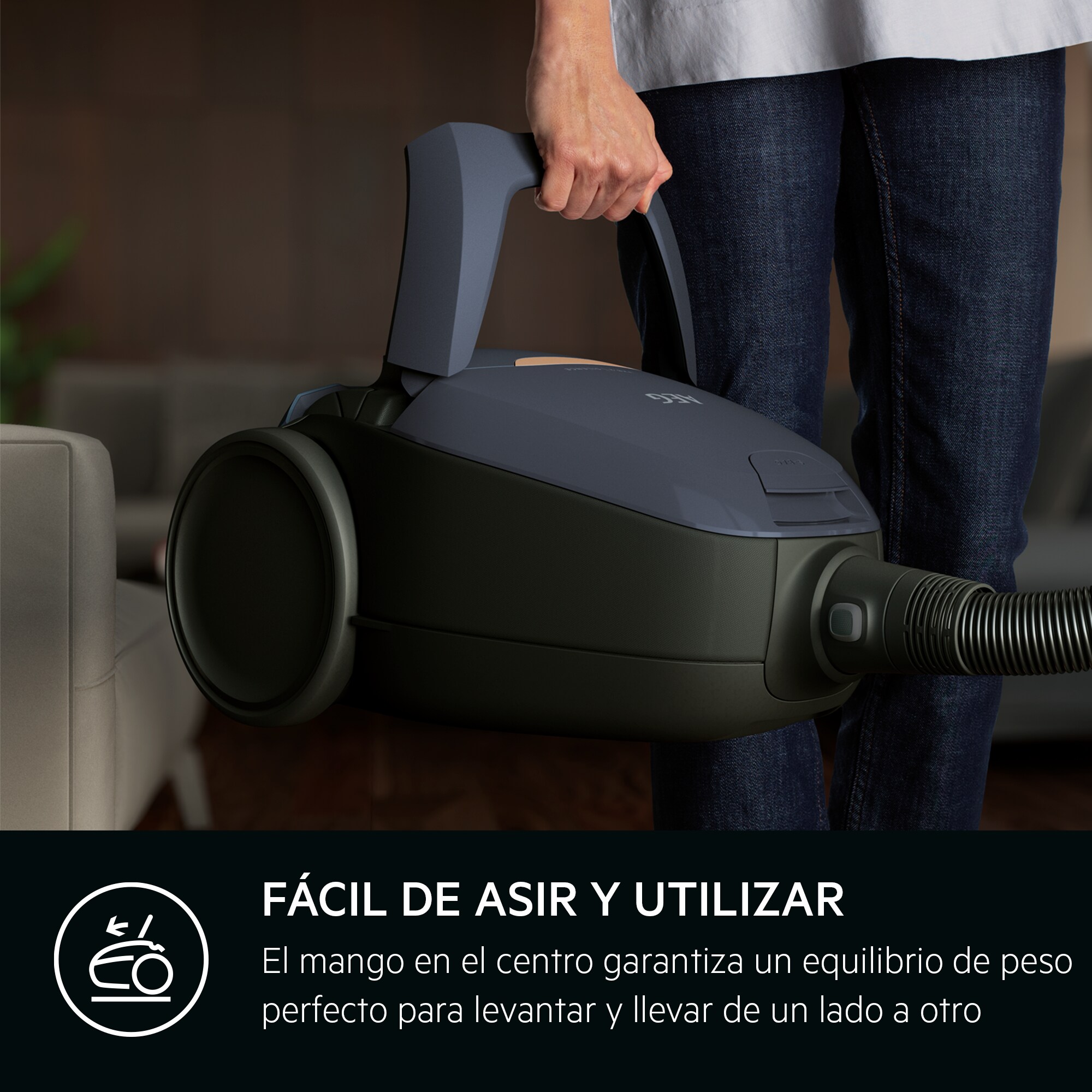 AEG - Aspiradora con bolsa - VX82-1-5DB